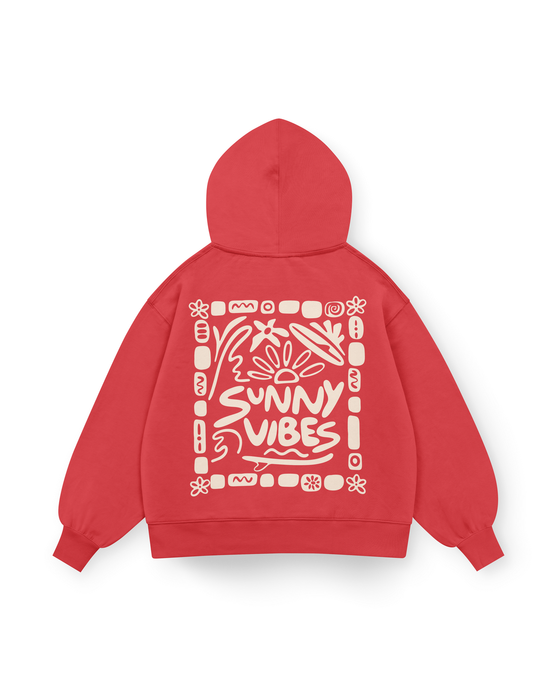 Sunny Vibes Hoodie Oversized