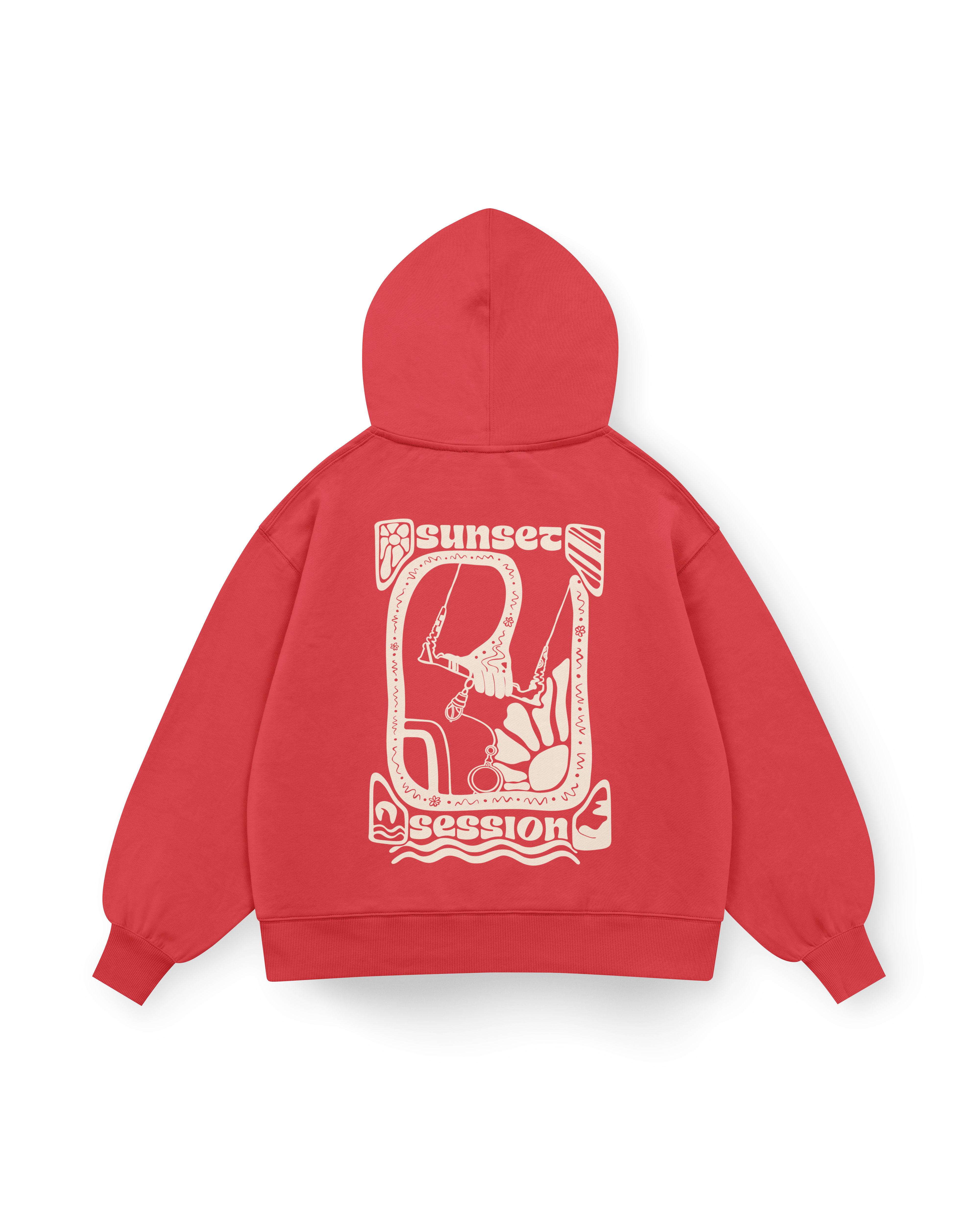 Sunset Session II Hoodie Oversized