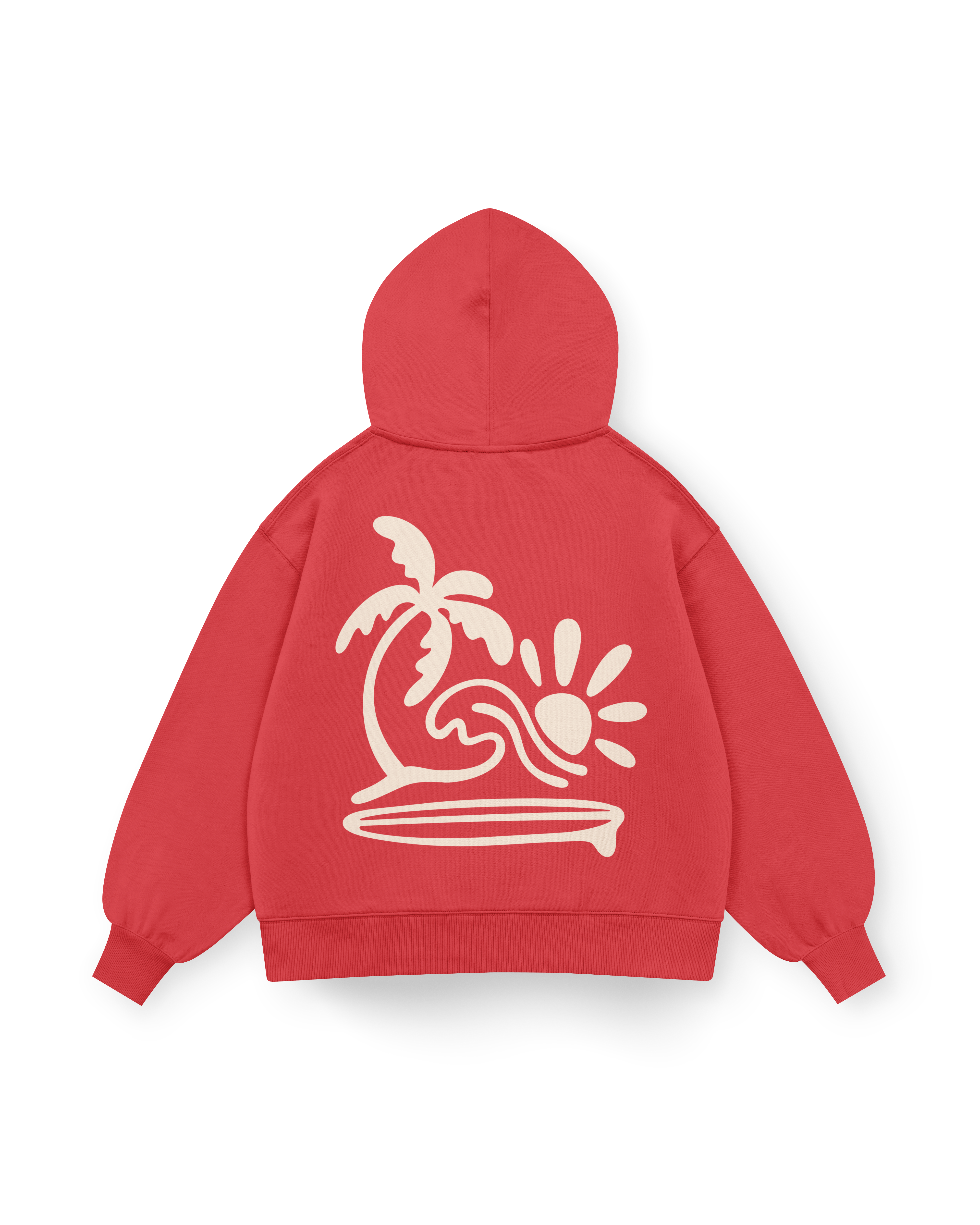 Surf Beach Hoodie Oversized