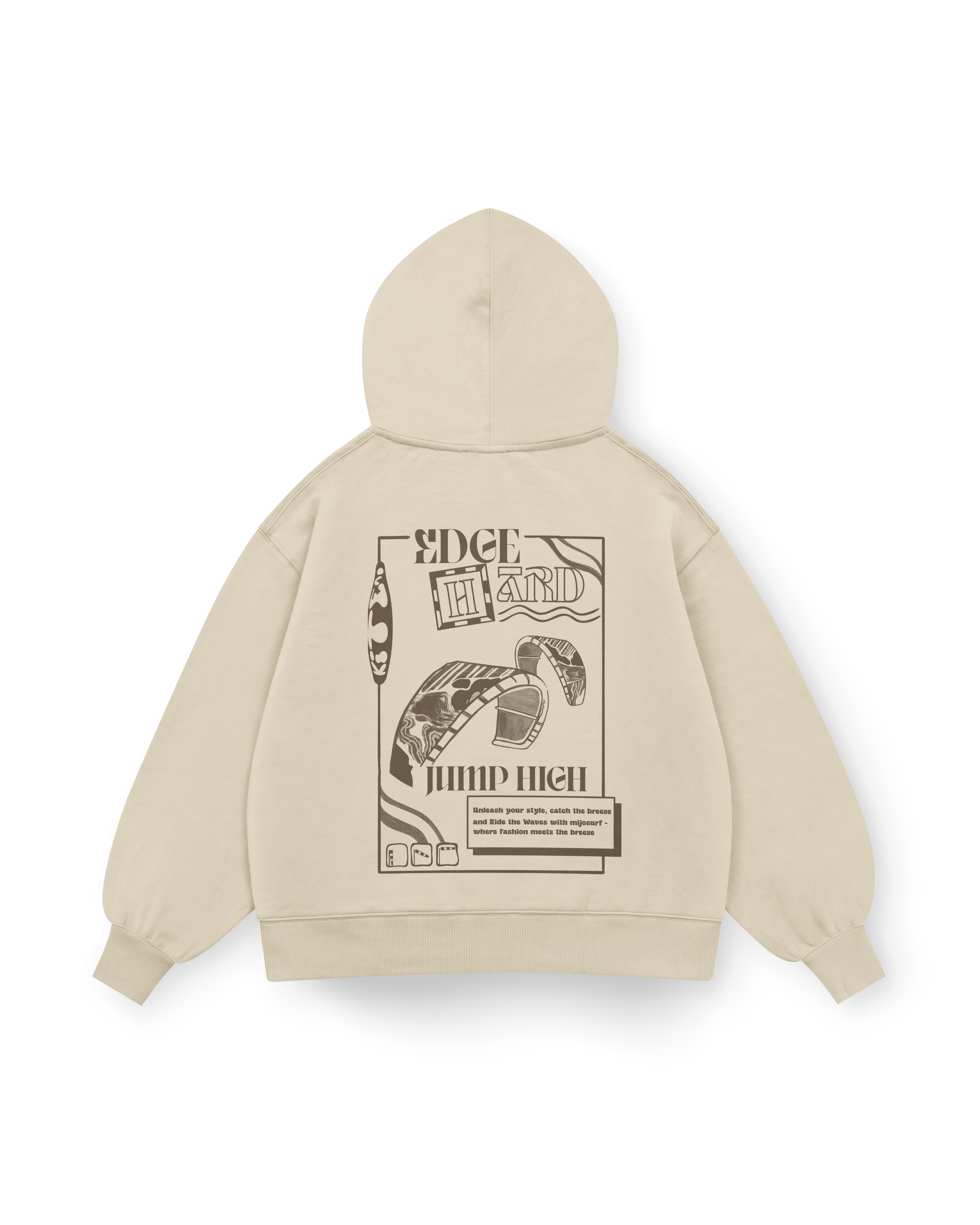 Jump High Hoodie Oversized