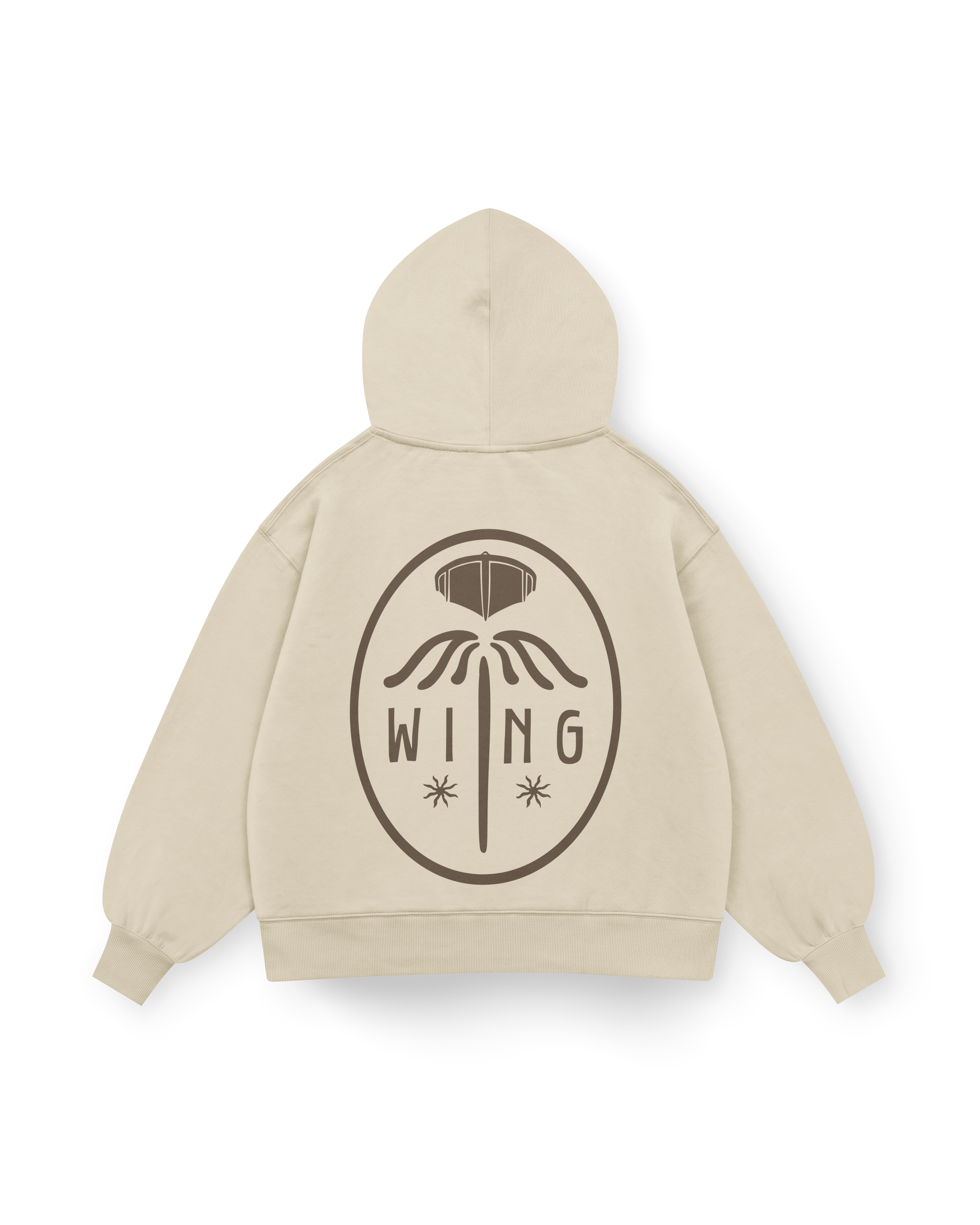 Oval Wing Hoodie Oversized