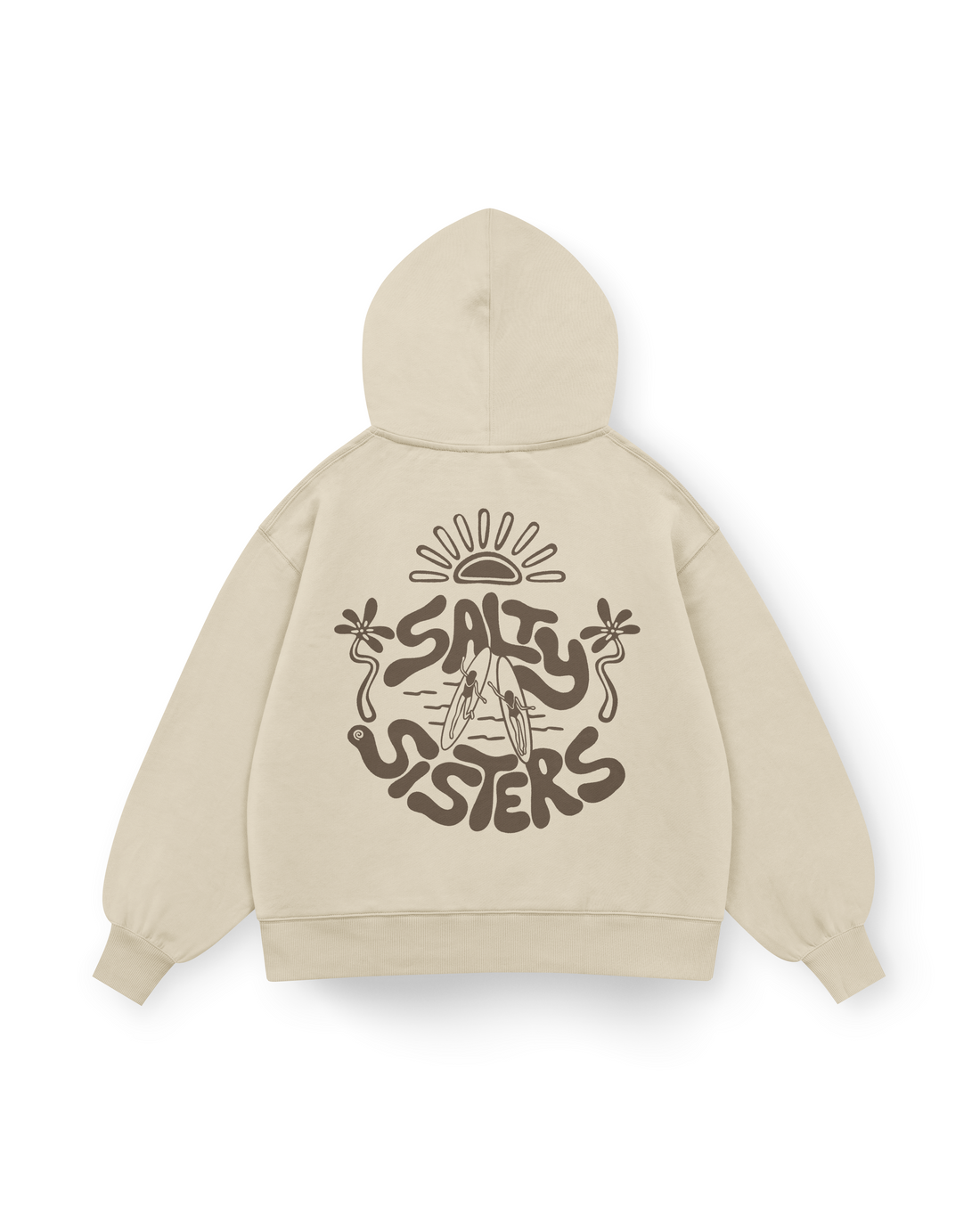 Salty Sister Hoodie Oversized