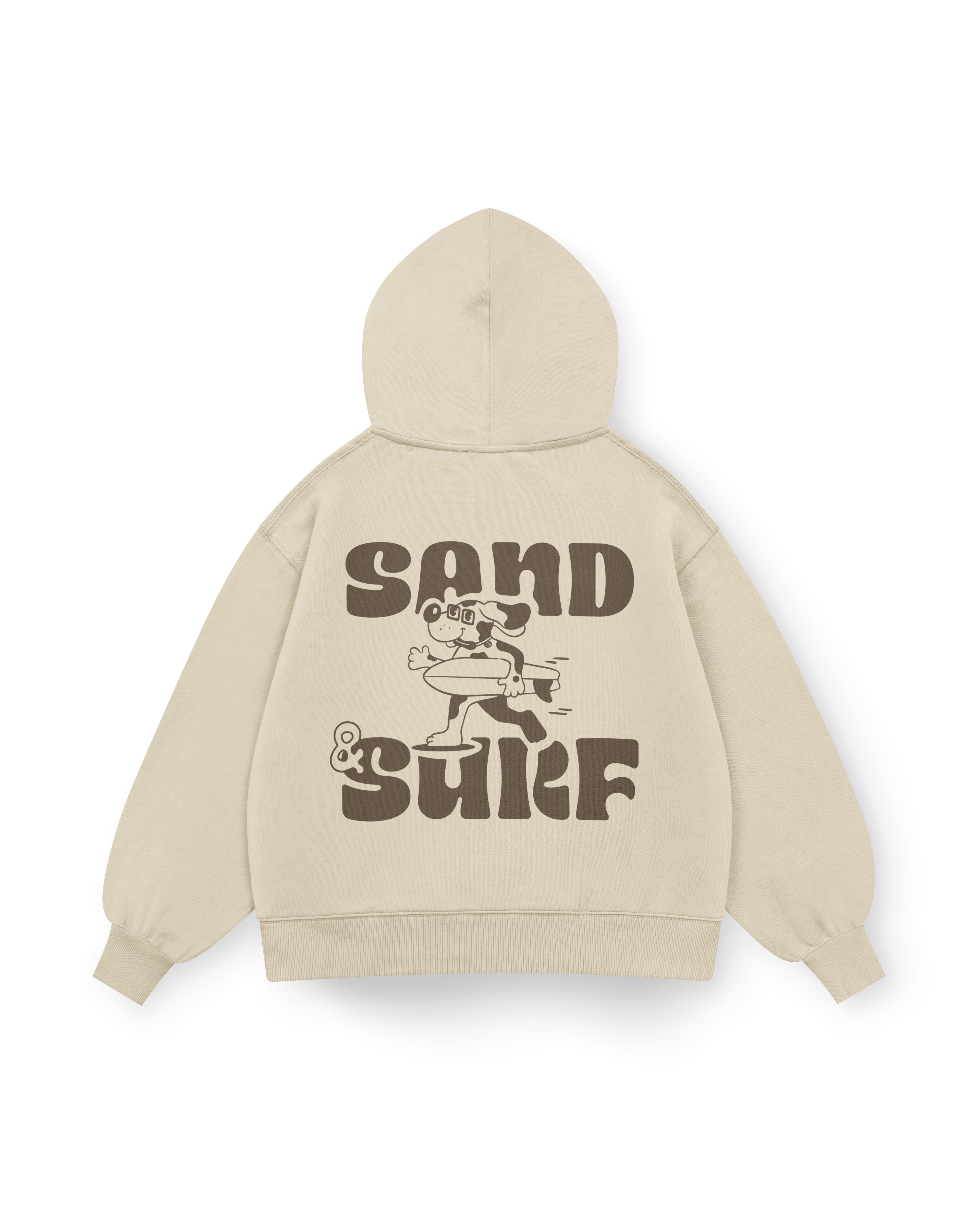Sand And Surf Hoodie Oversized