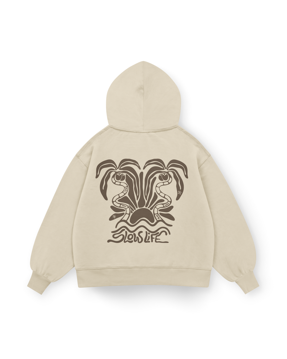 Slow Life Hoodie Oversized