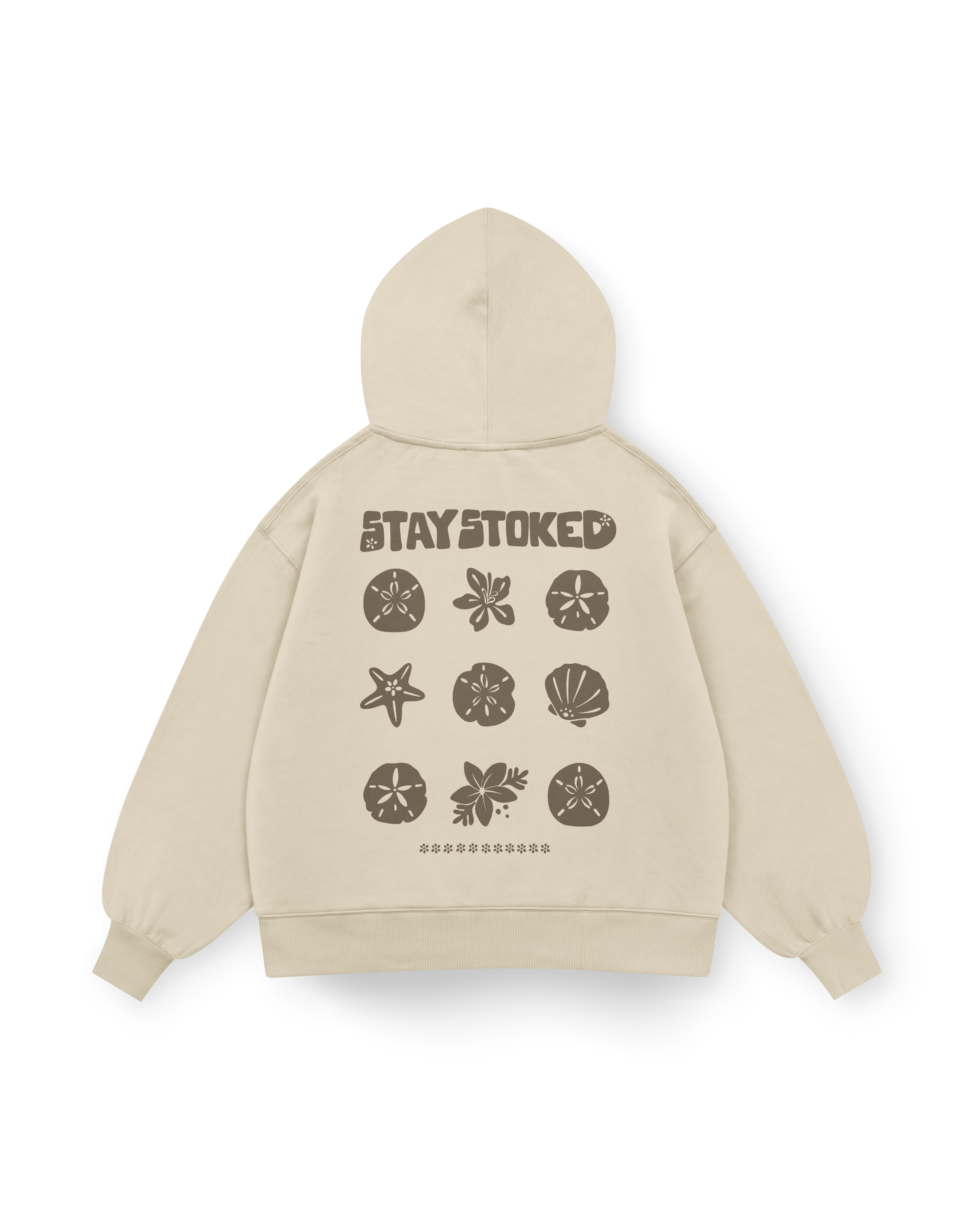 Stay Stoked 2 Hoodie Oversized