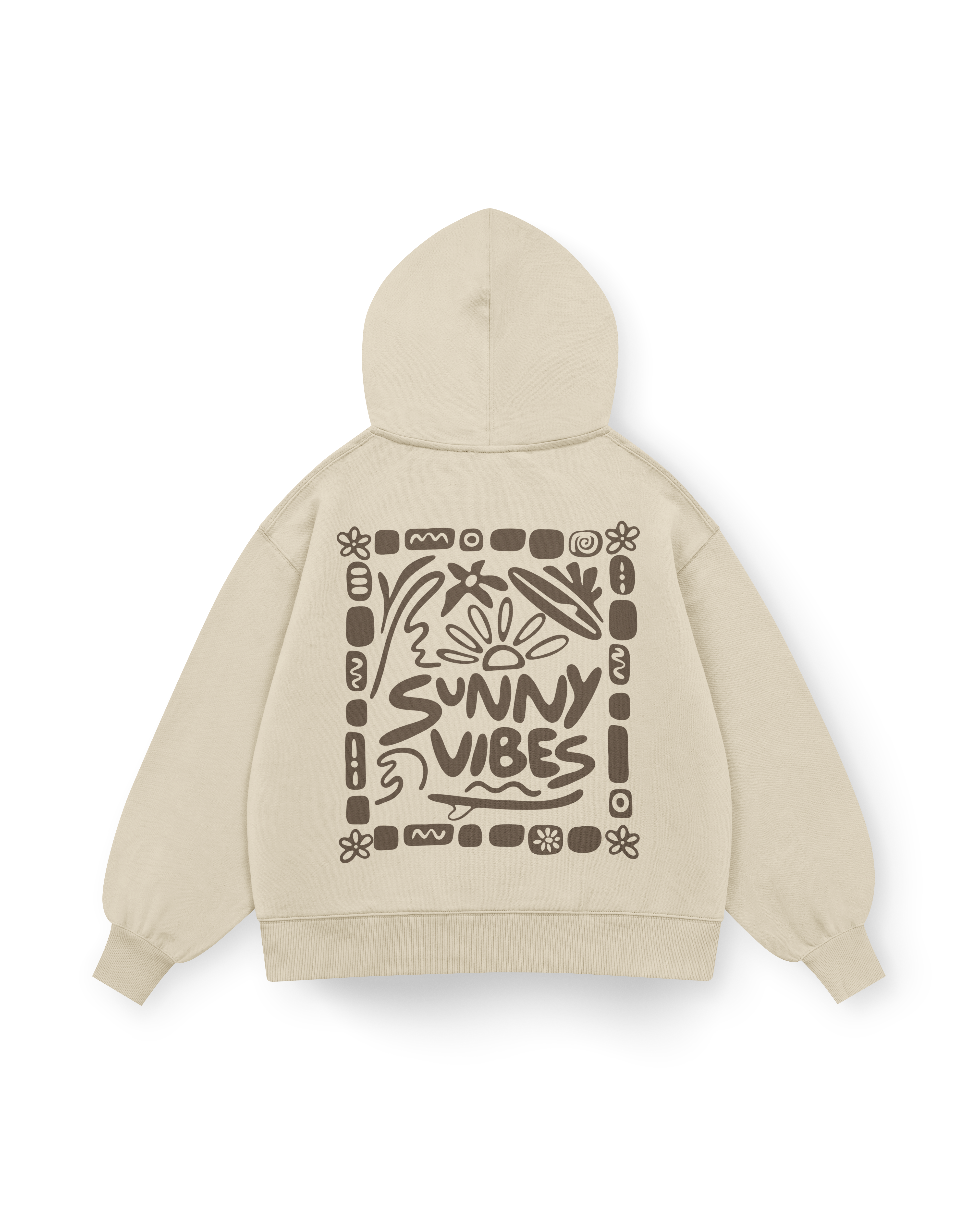 Sunny Vibes Hoodie Oversized