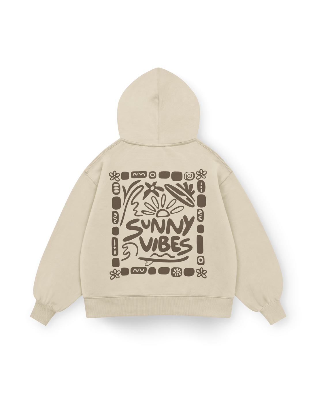 Sunny Vibes Hoodie Oversized