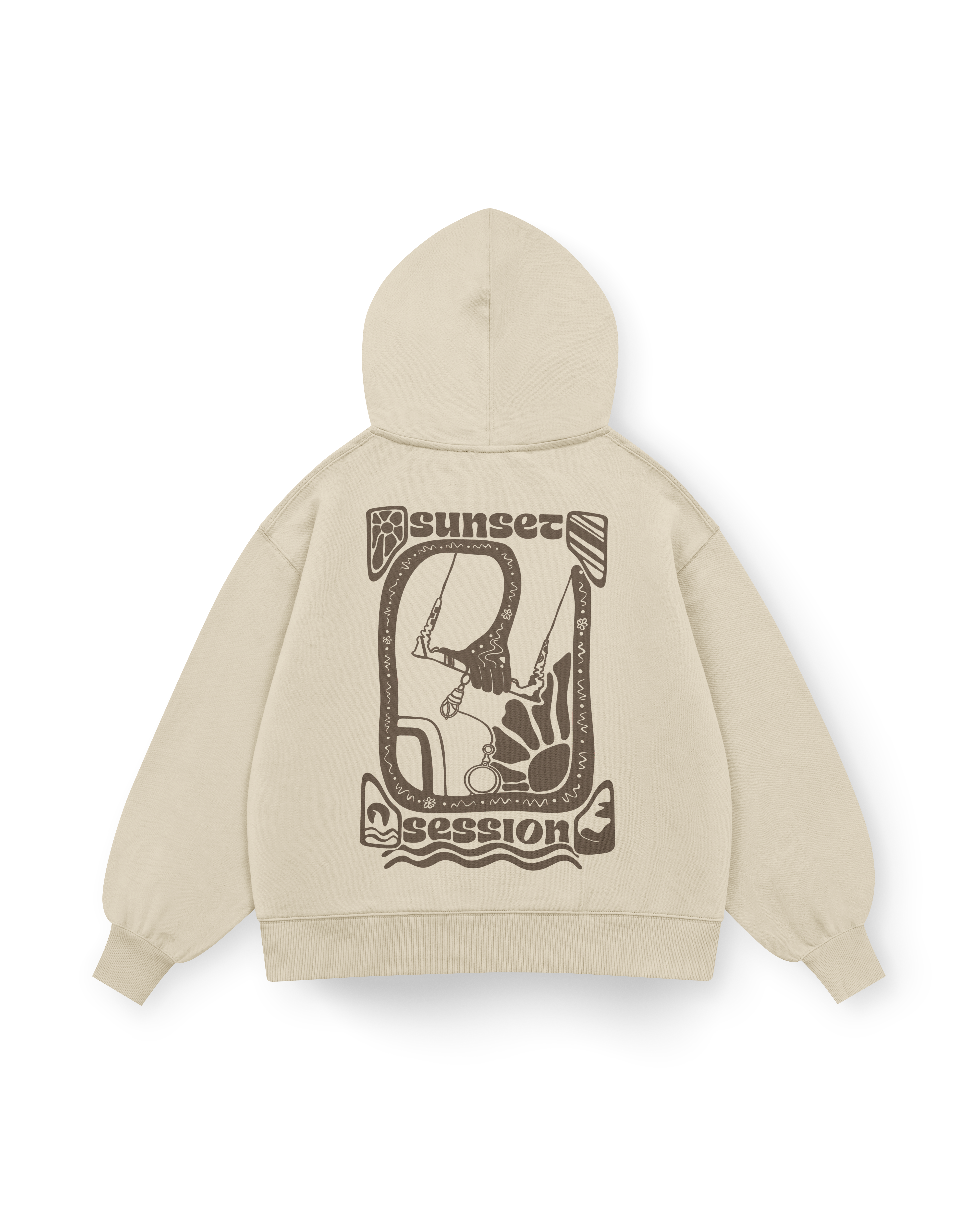 Sunset Session II Hoodie Oversized