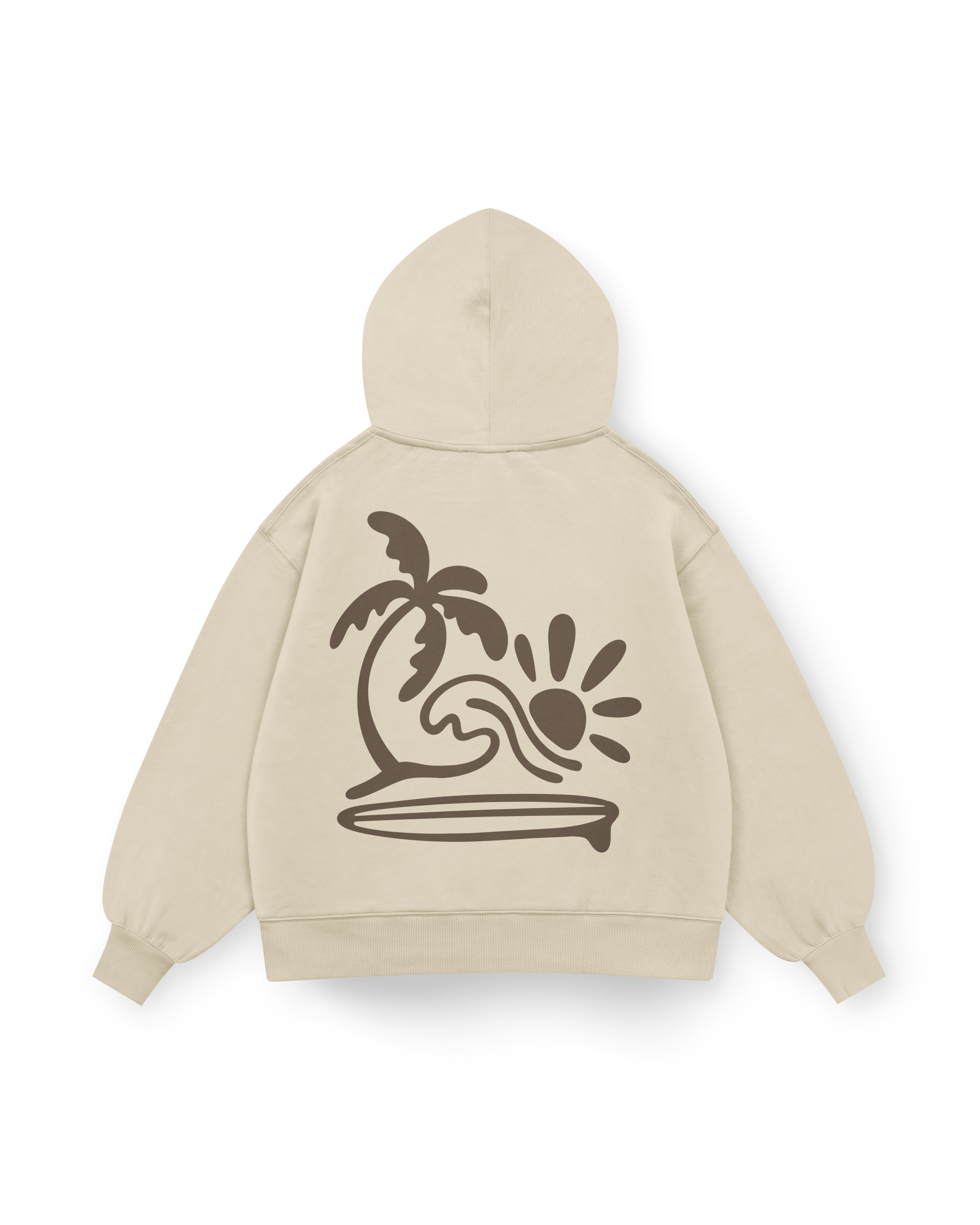 Surf Beach Hoodie Oversized