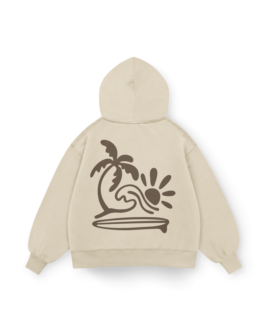 Surf Beach Hoodie Oversized