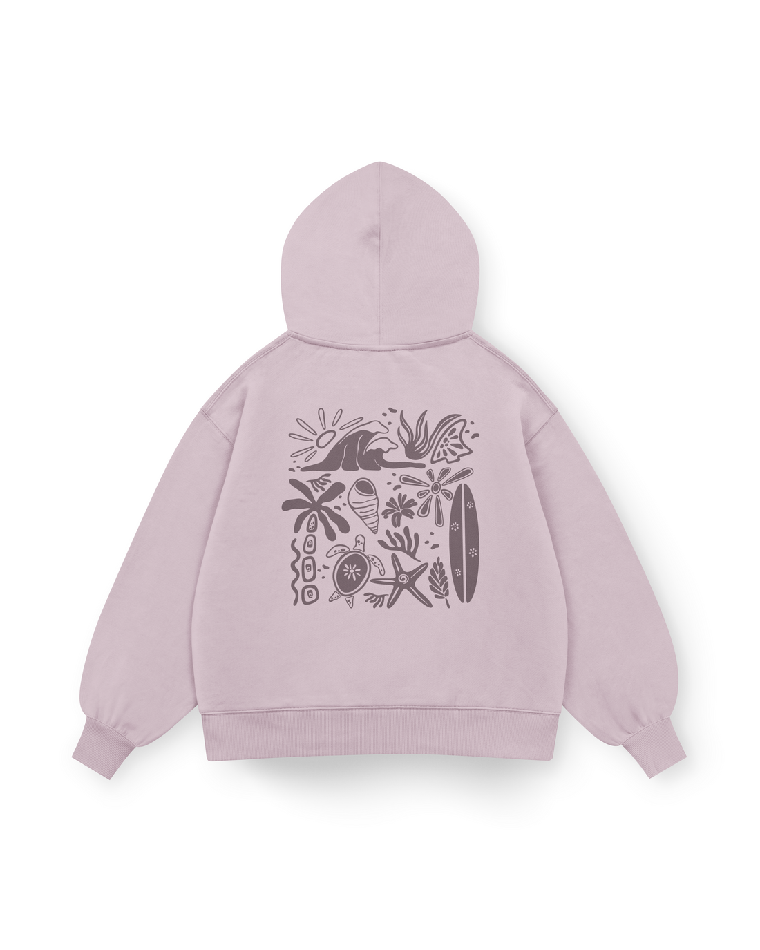 Beachy Vibes Hoodie Oversized