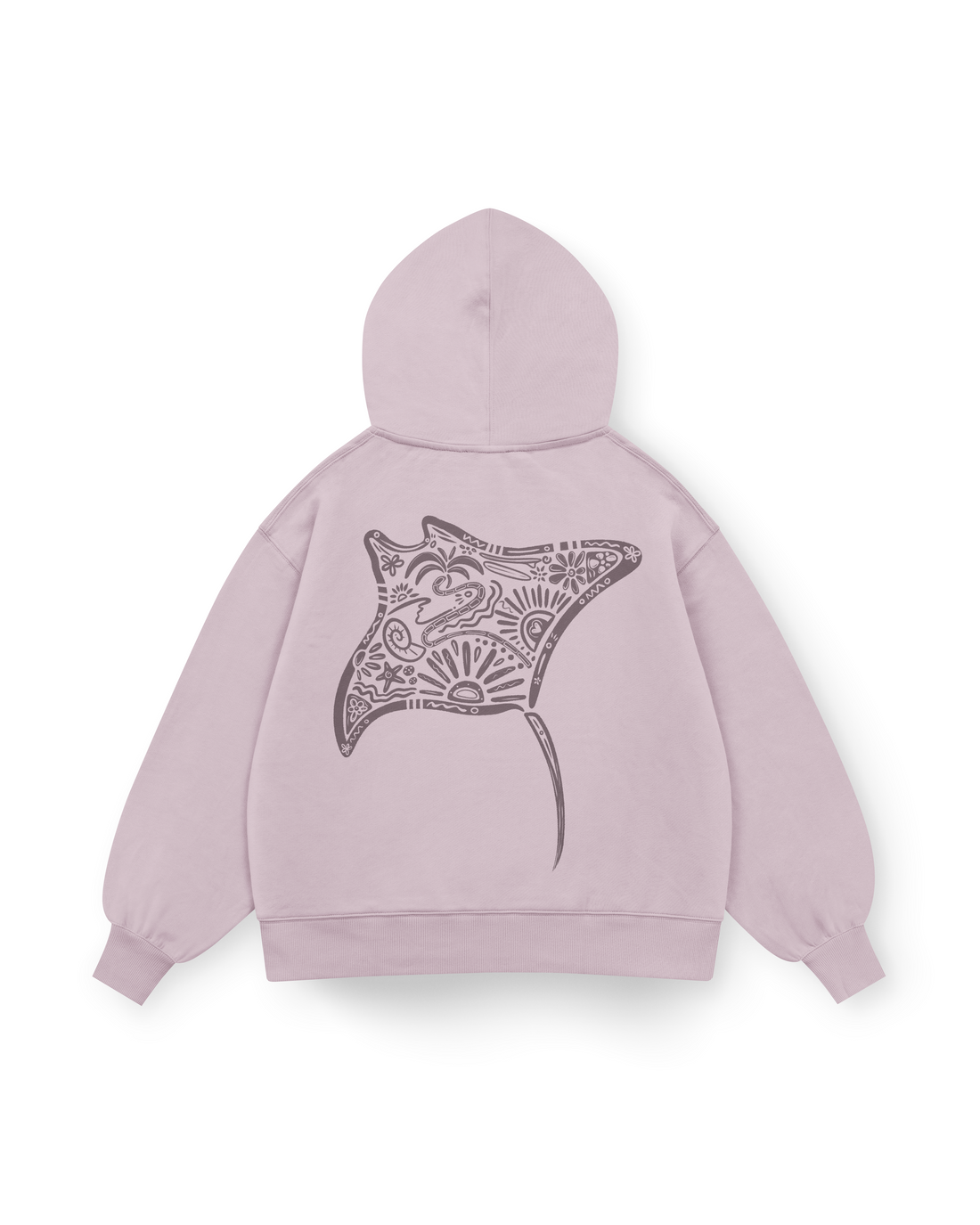 Manta Ray Hoodie Oversized