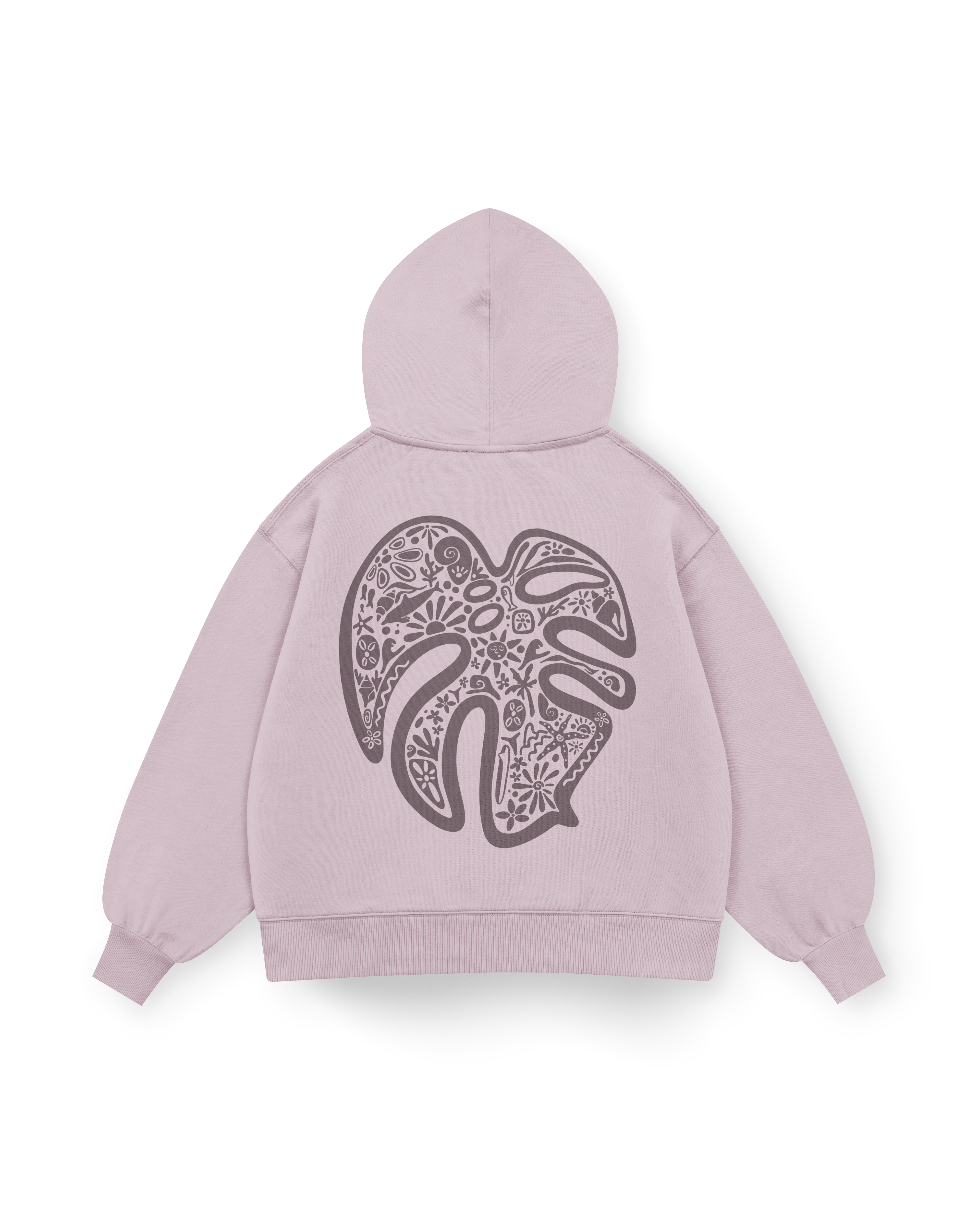 Monstera Hoodie Oversized