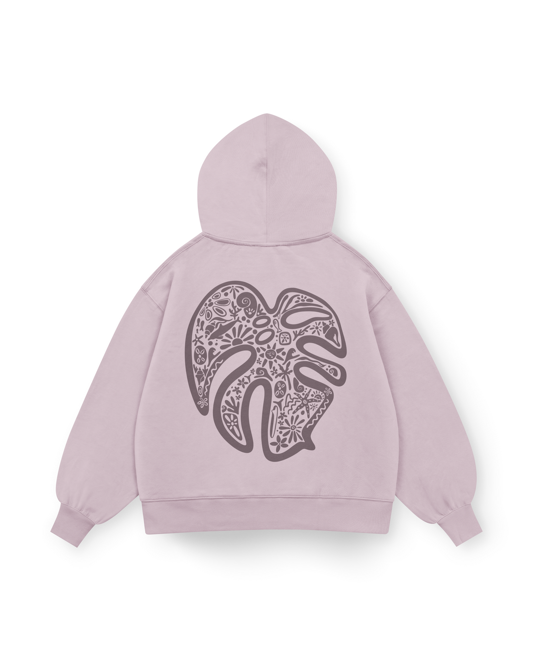 Monstera Hoodie Oversized