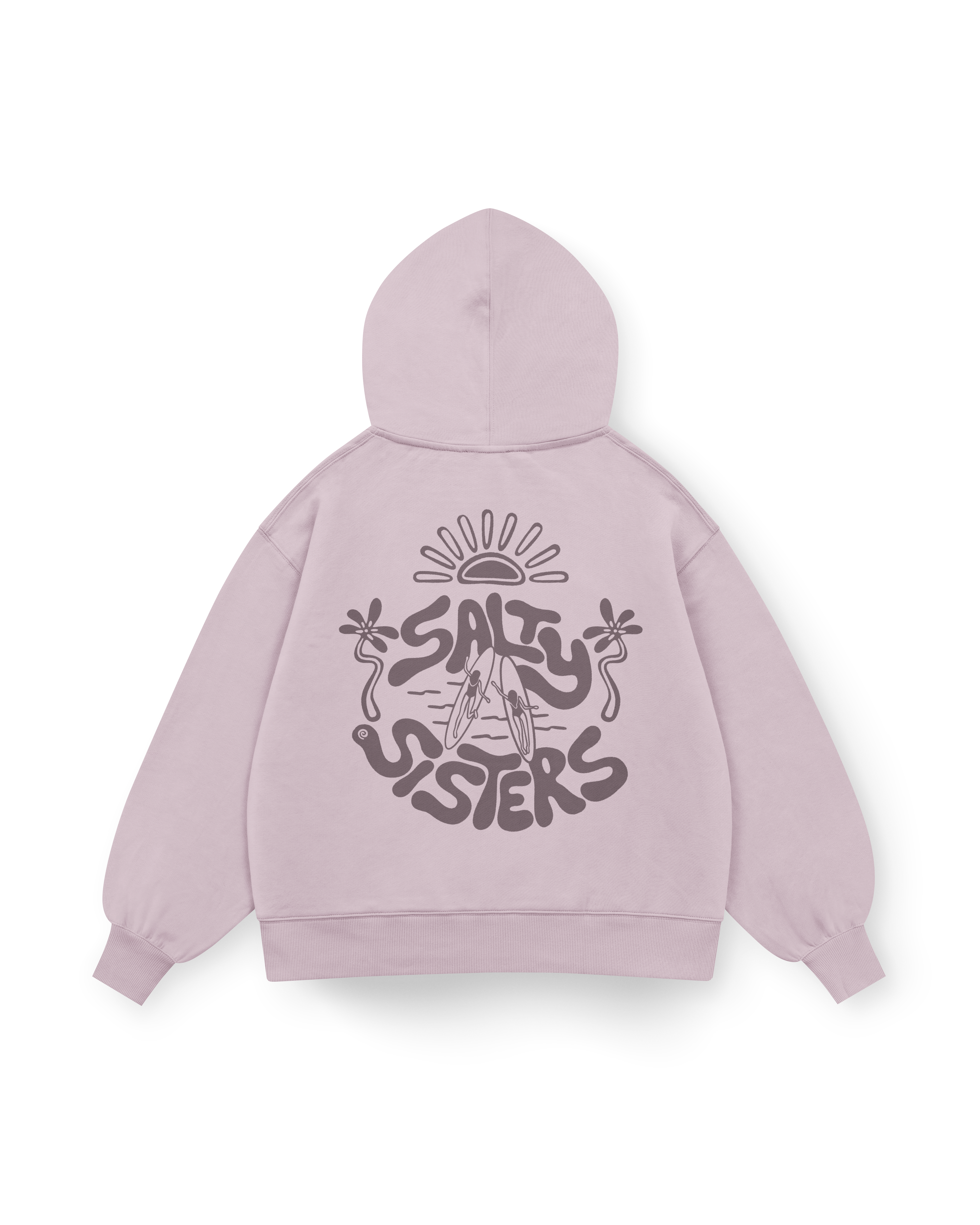 Salty Sister Hoodie Oversized