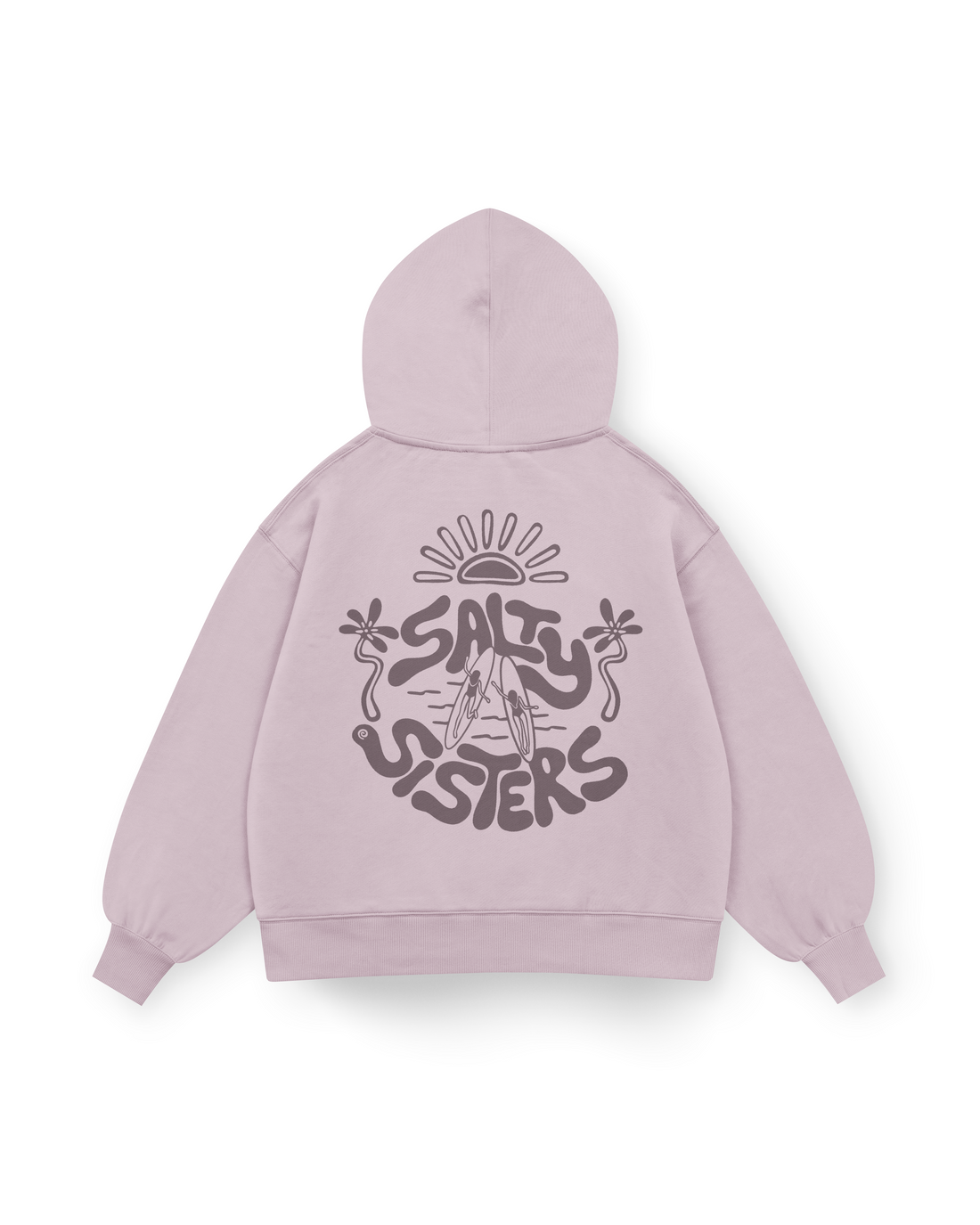 Salty Sister Hoodie Oversized