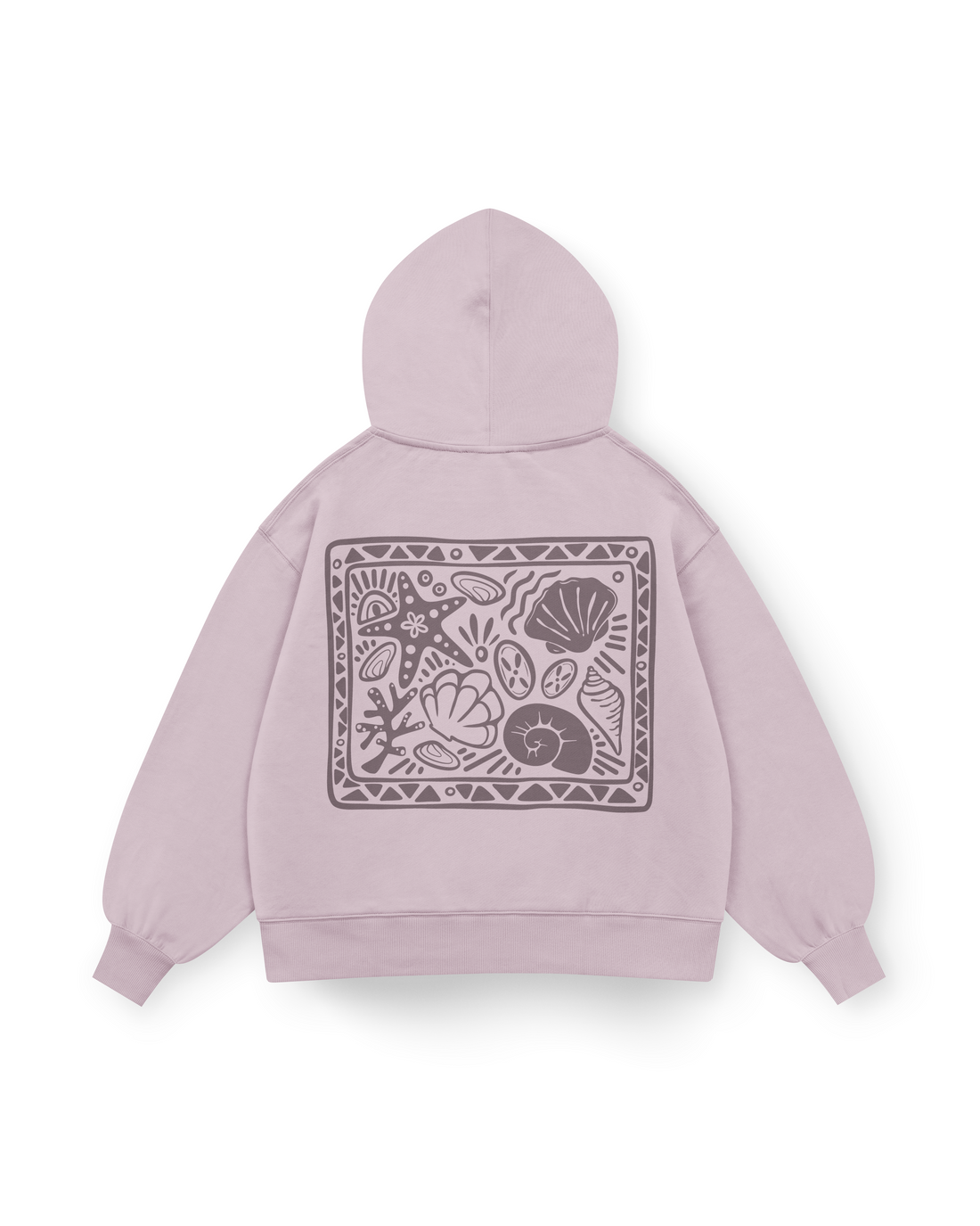 Seashell Party Hoodie Oversized