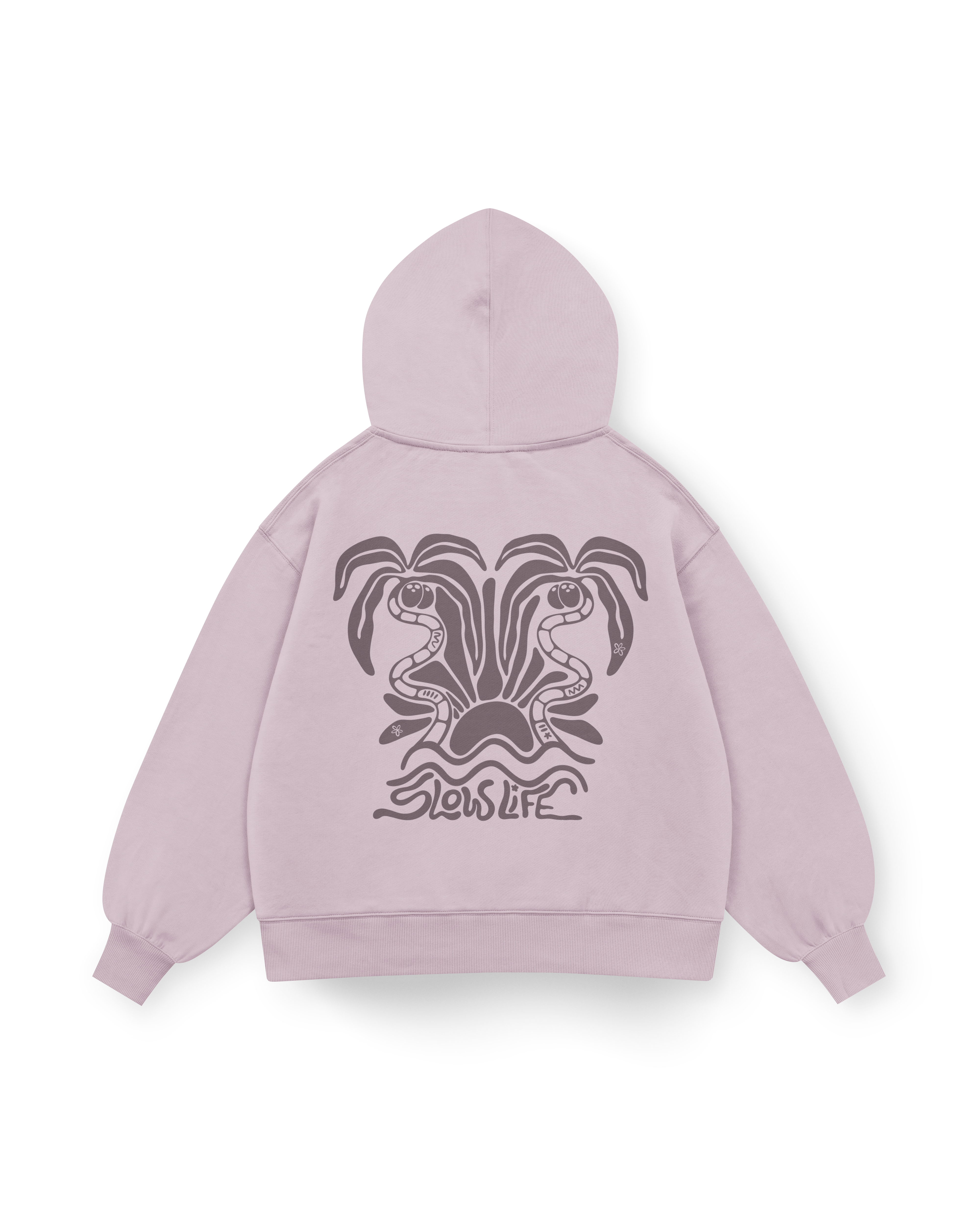Slow Life Hoodie Oversized