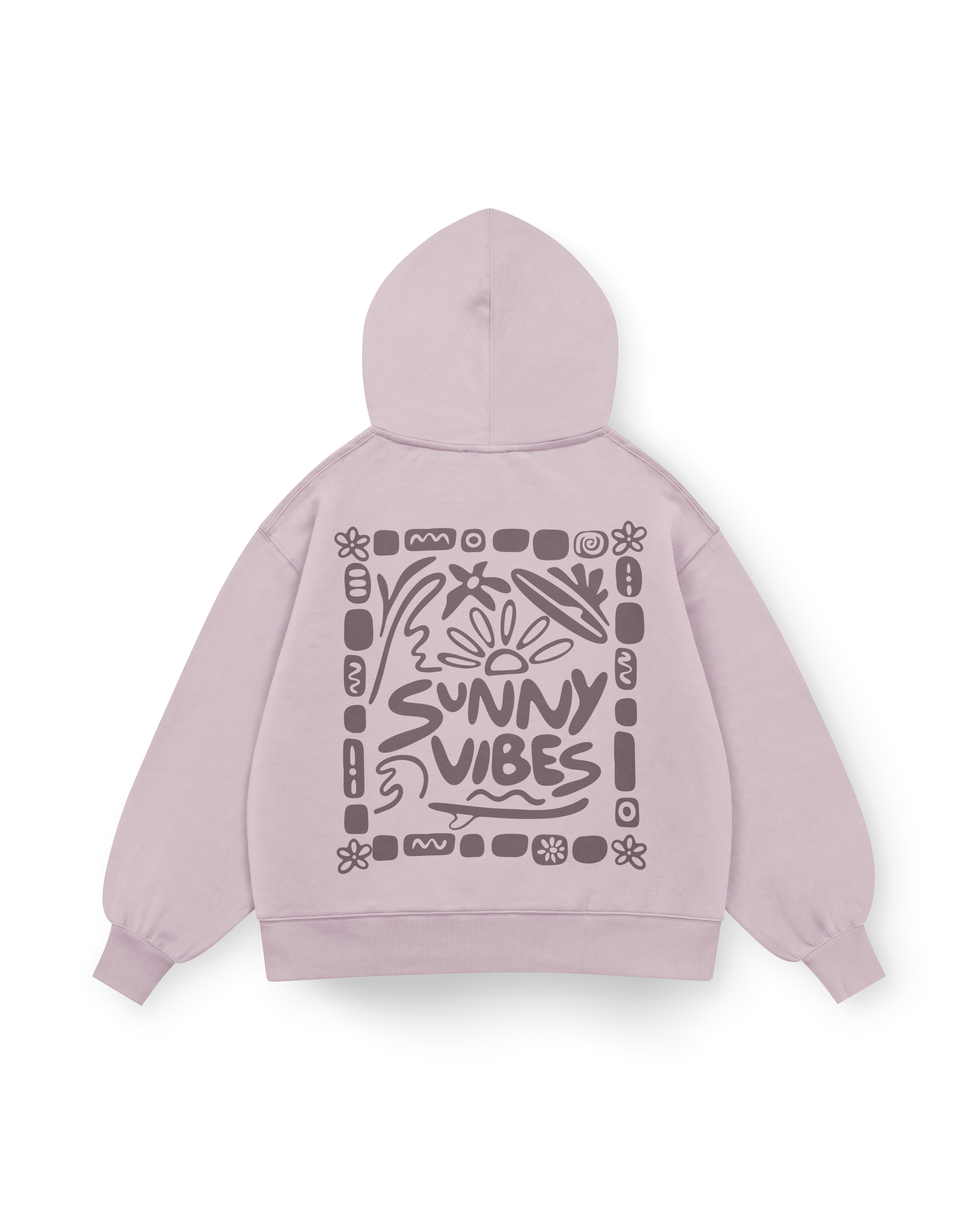 Sunny Vibes Hoodie Oversized