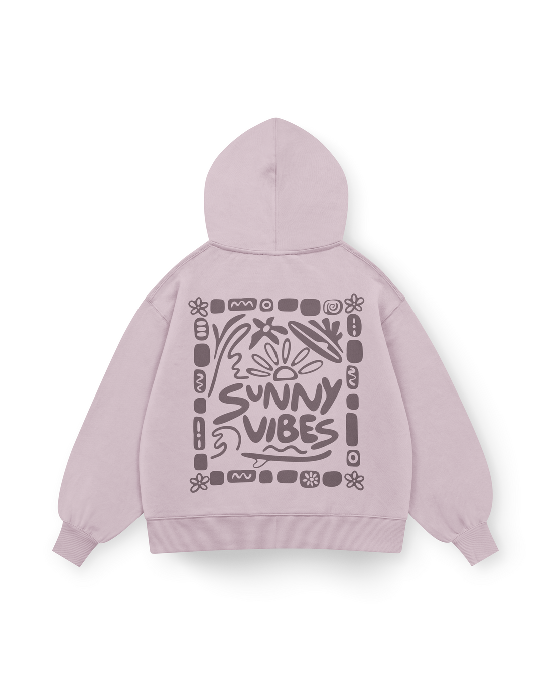Sunny Vibes Hoodie Oversized