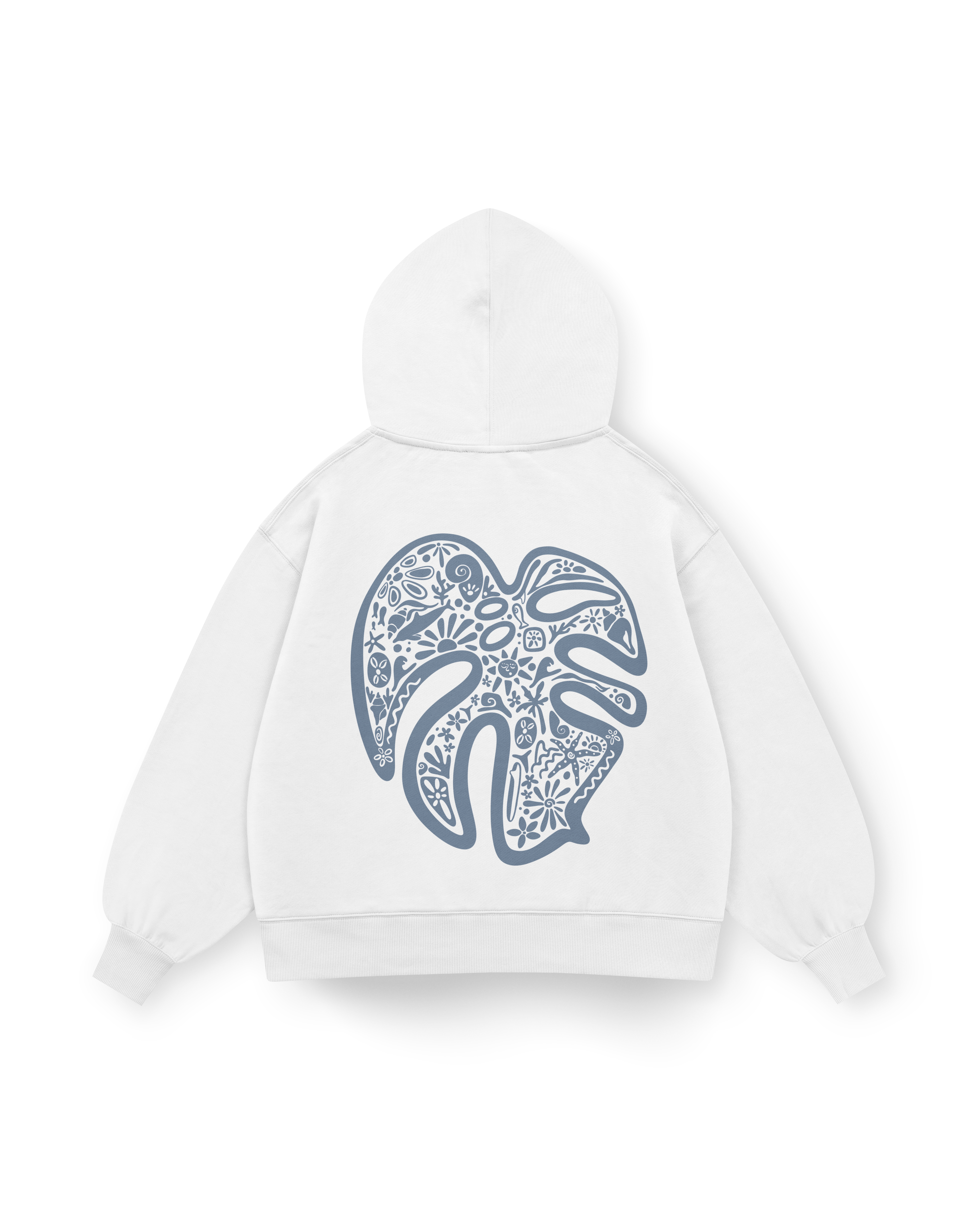 Monstera Hoodie Oversized