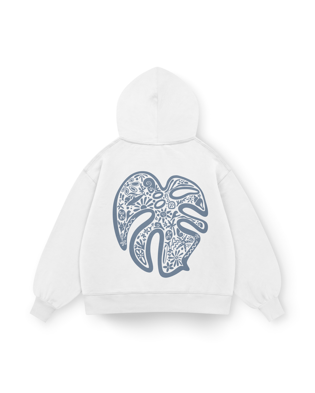 Monstera Hoodie Oversized