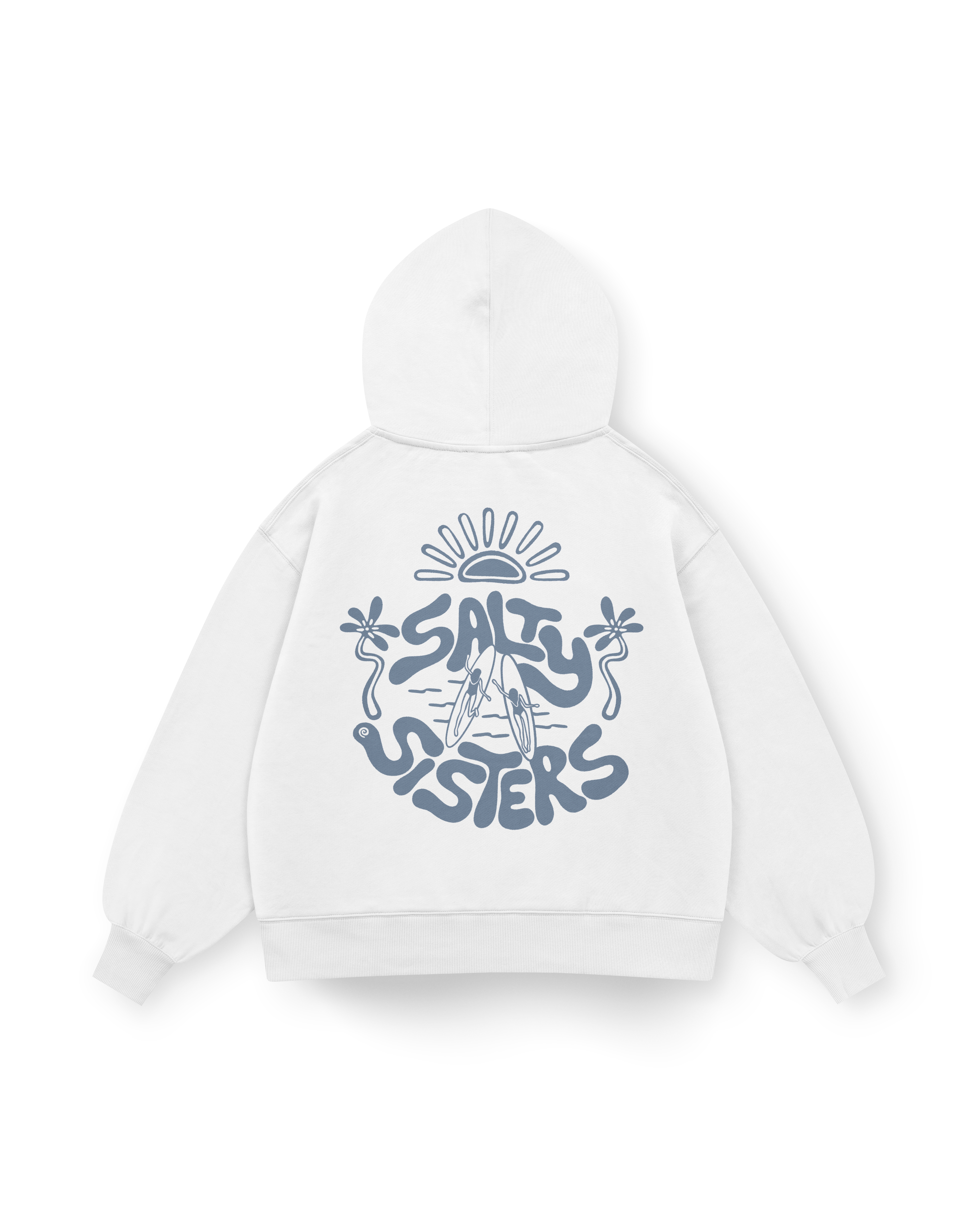 Salty Sister Hoodie Oversized