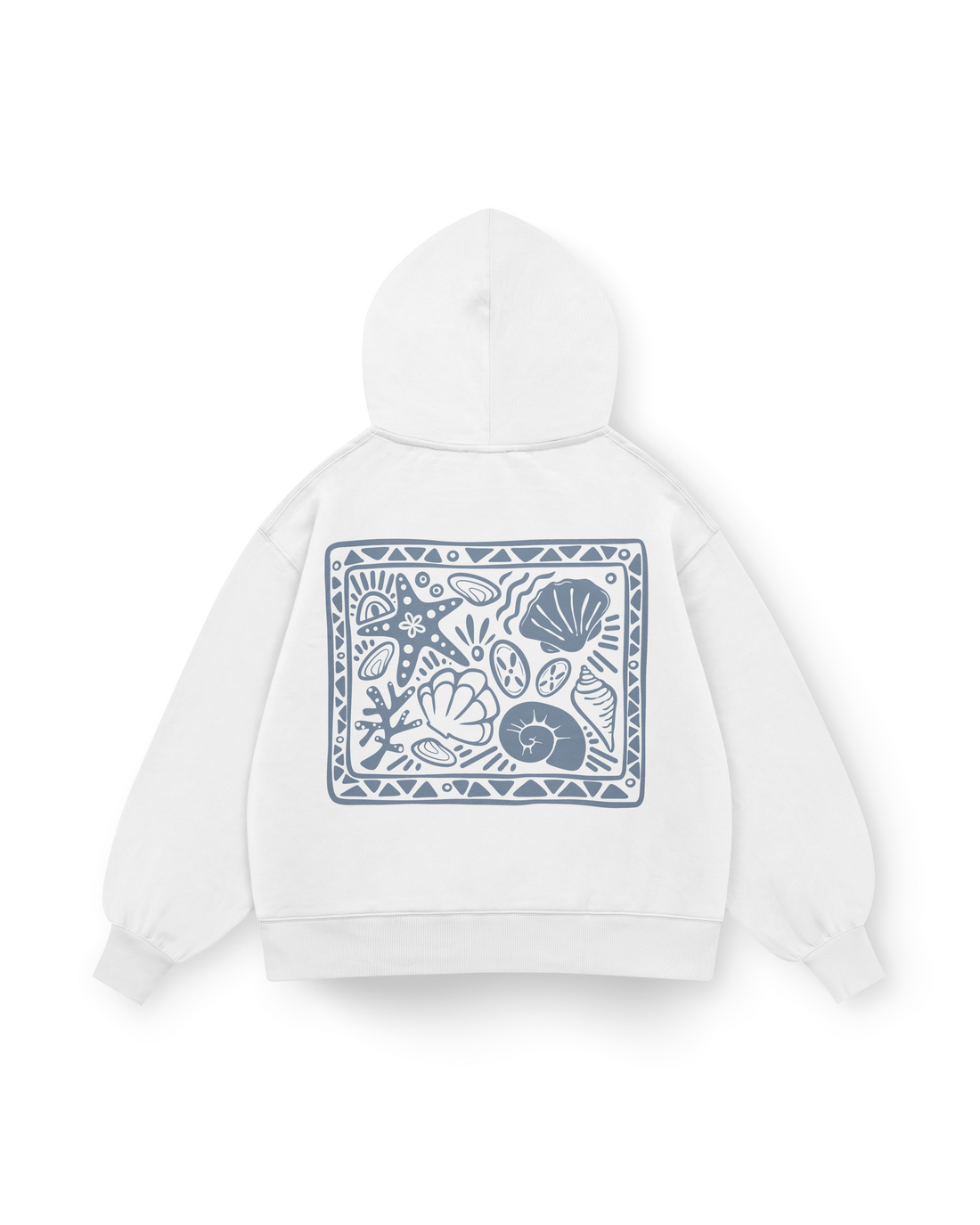 Seashell Party Hoodie Oversized