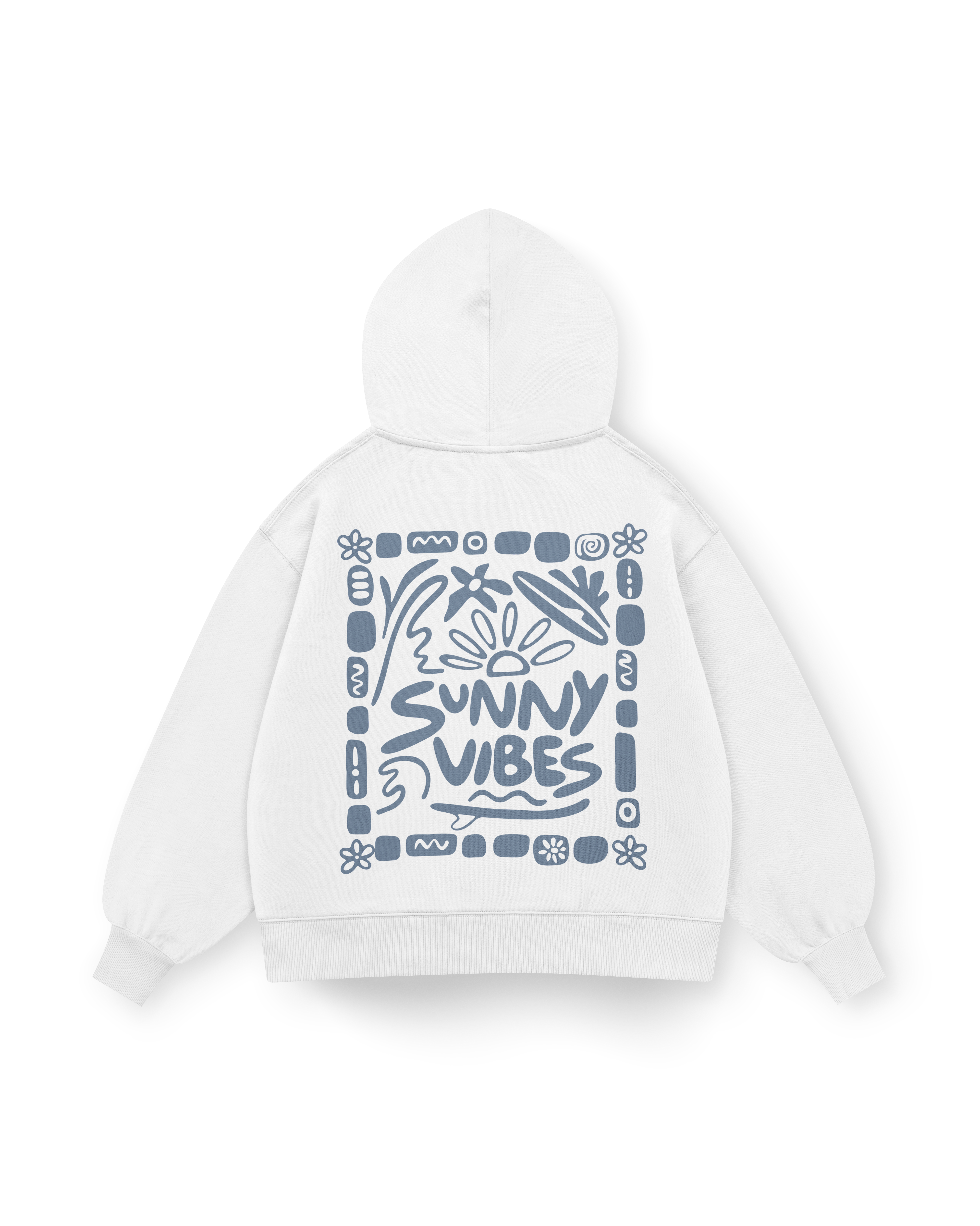 Sunny Vibes Hoodie Oversized