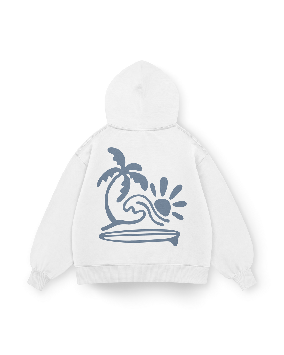 Surf Beach Hoodie Oversized