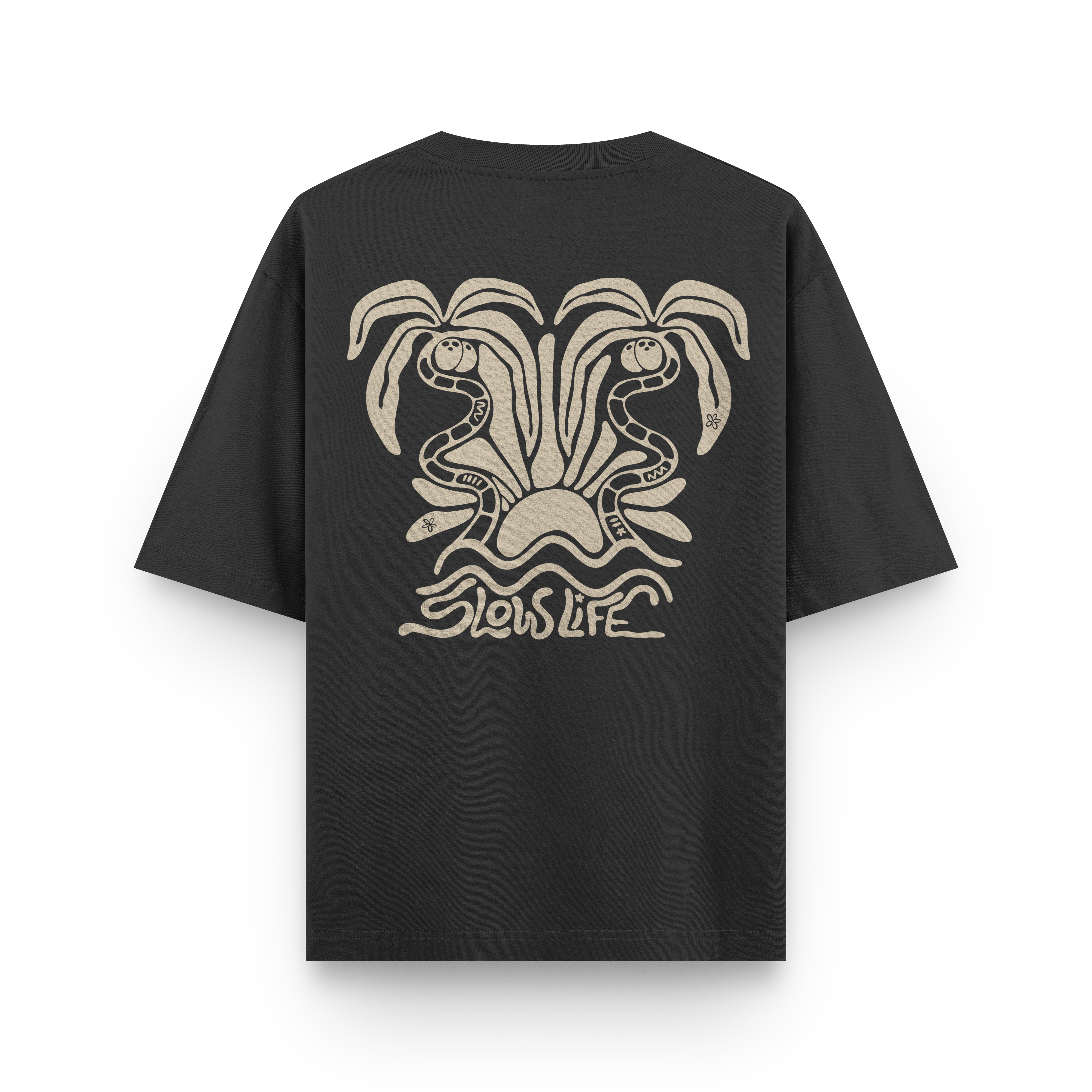 Slow Life T-Shirt Oversized