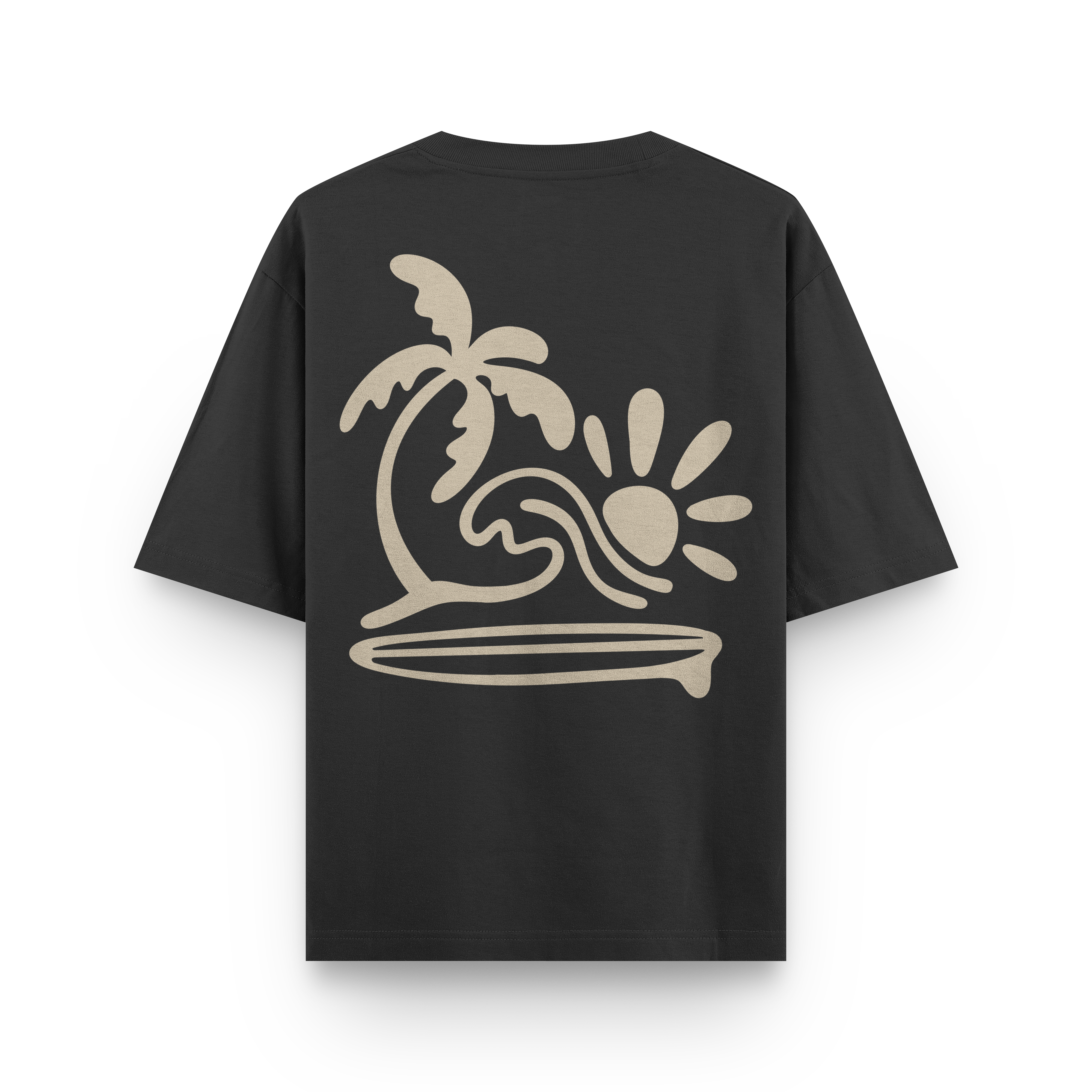 Surf Beach T-Shirt Oversized