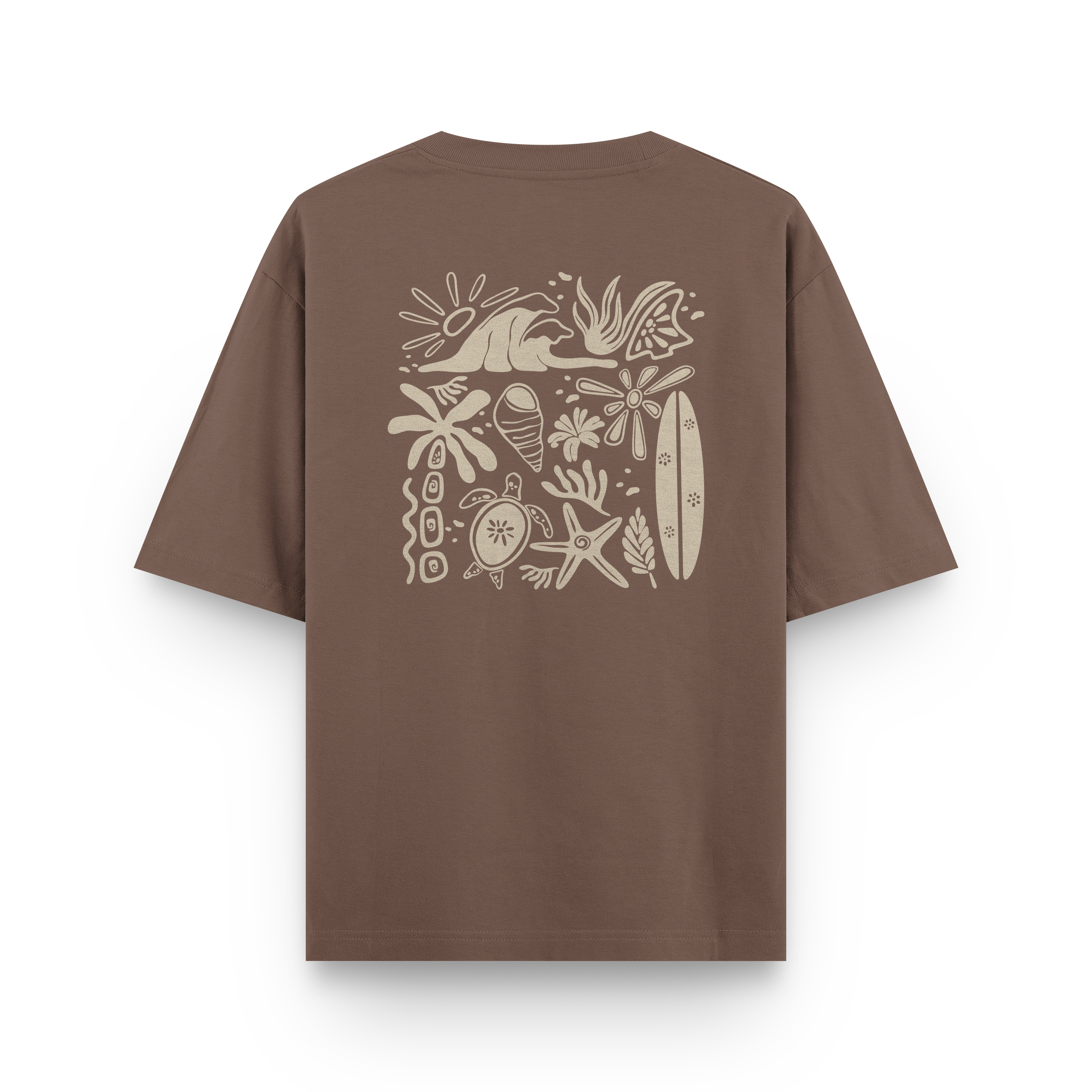 Beachy Vibes Oversized T-Shirt