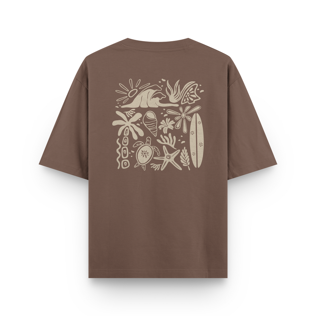 Beachy Vibes Oversized T-Shirt