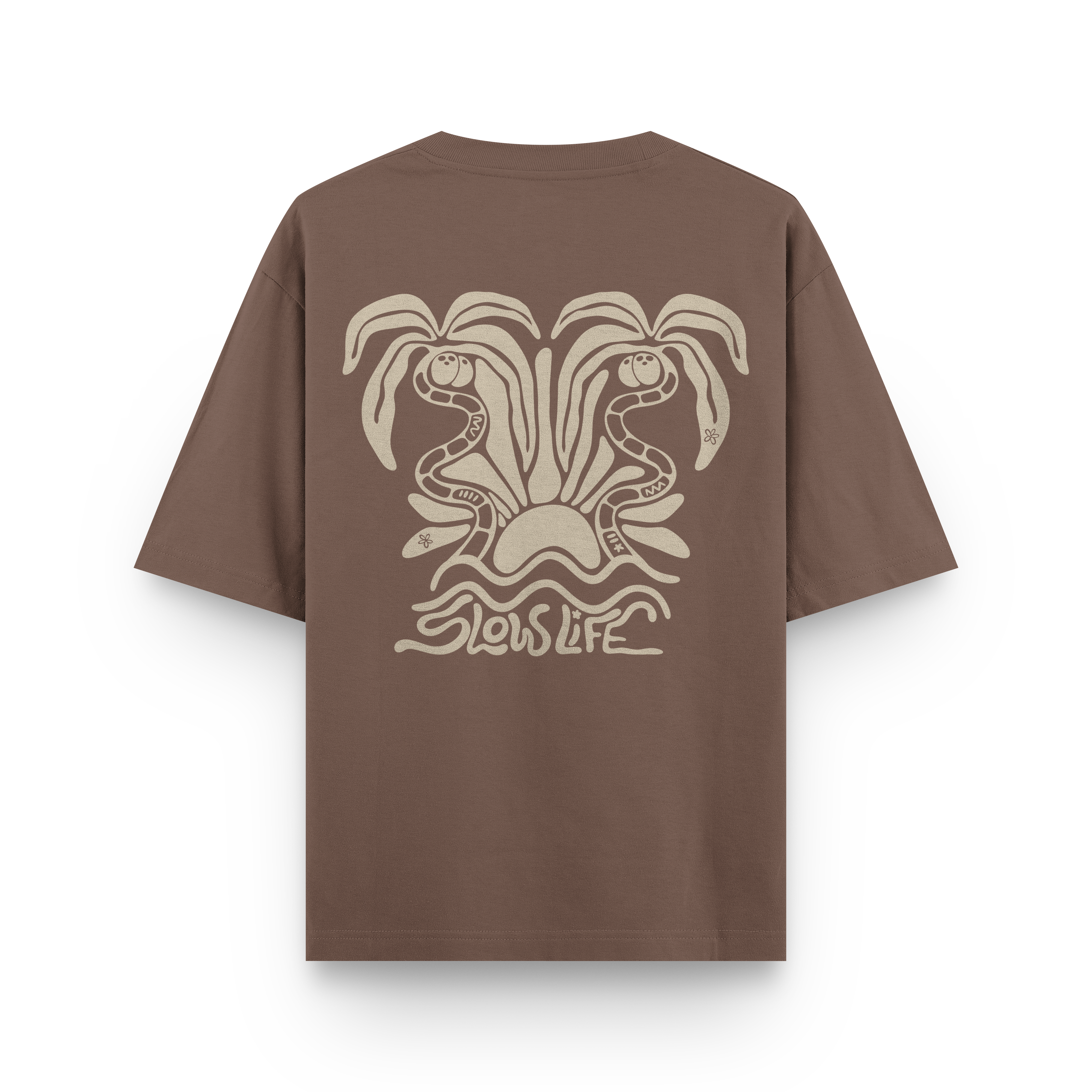 Slow Life T-Shirt Oversized