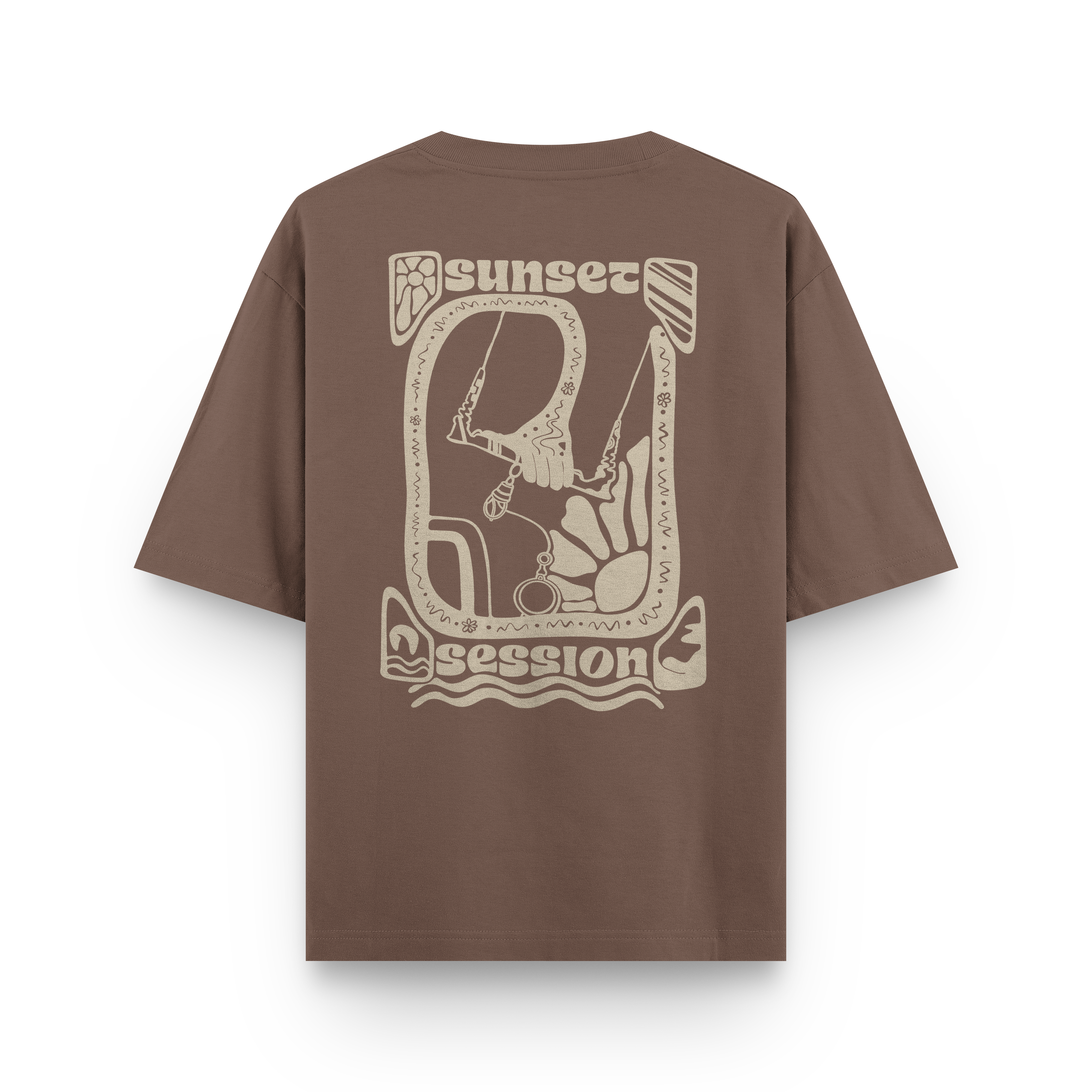 Sunset Session II Oversized T-Shirt