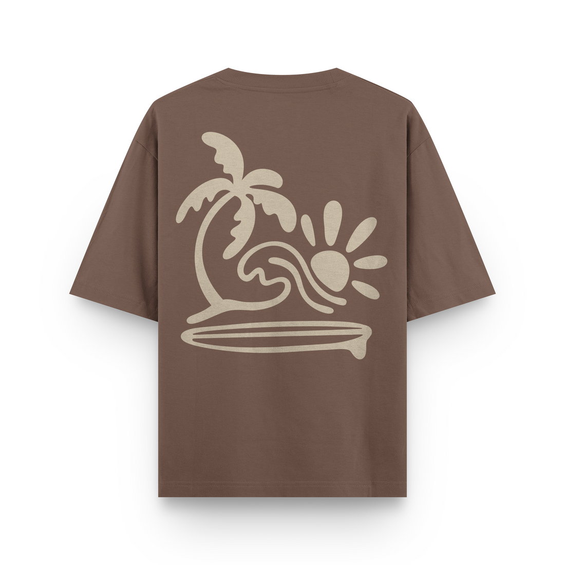 Surf Beach T-Shirt Oversized
