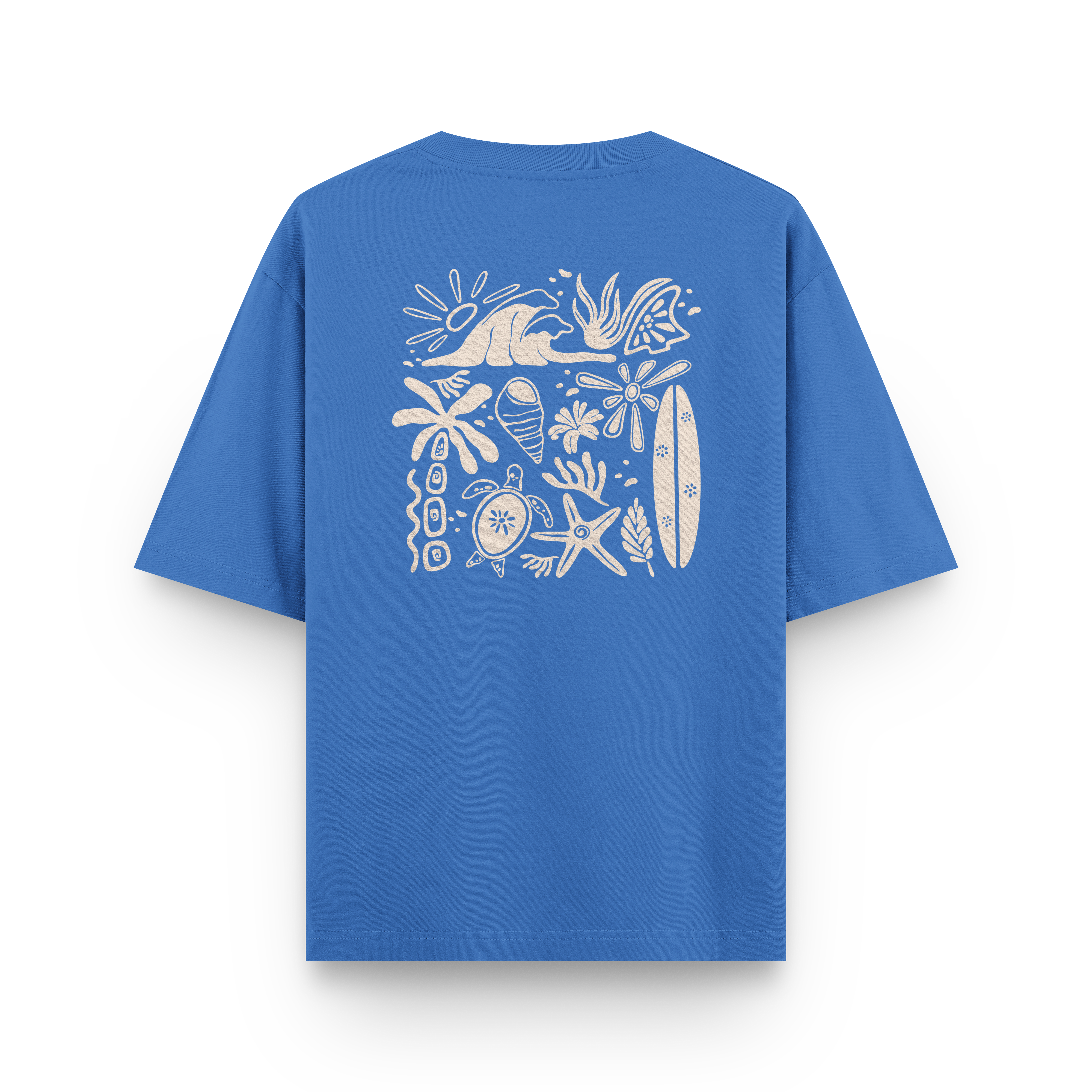 Beachy Vibes Oversized T-Shirt