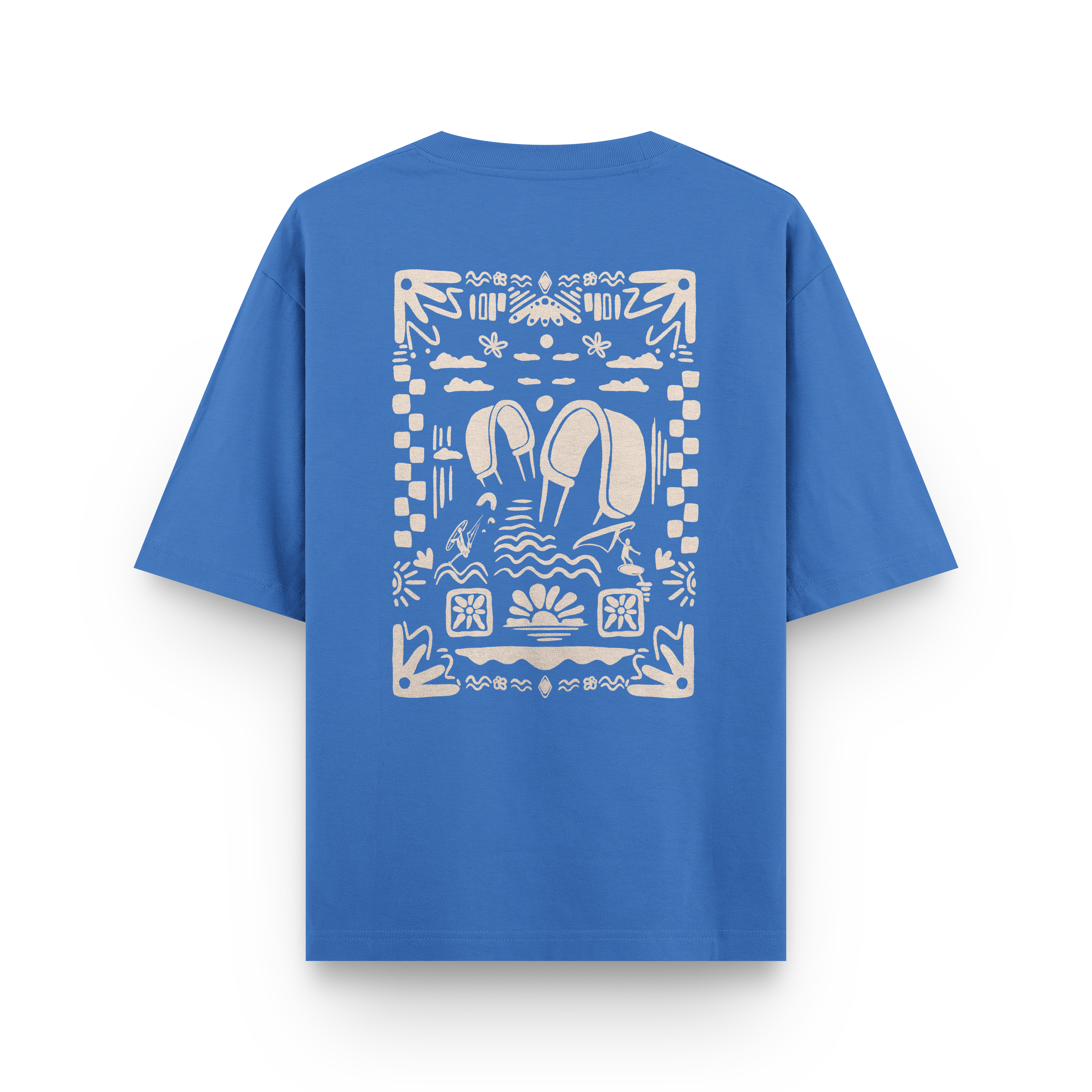 Boho Beach T-Shirt Oversized