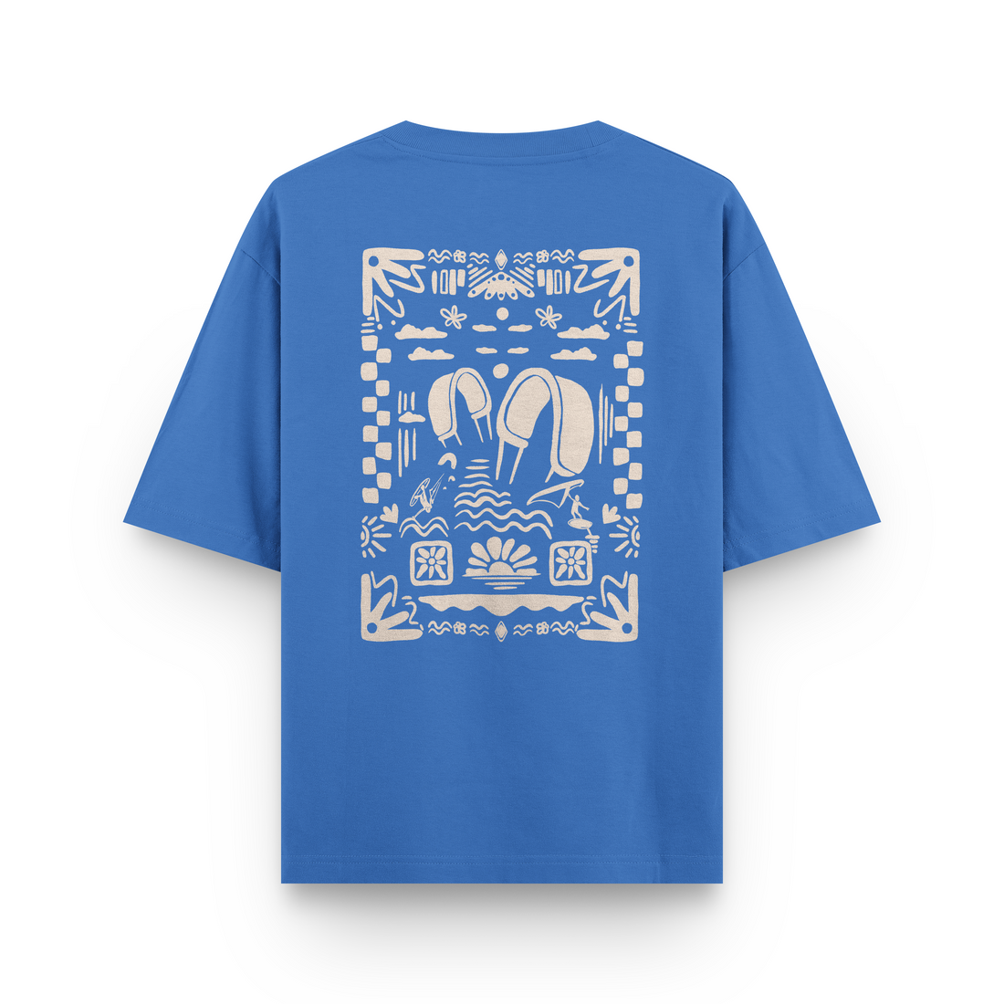 Boho Beach T-Shirt Oversized