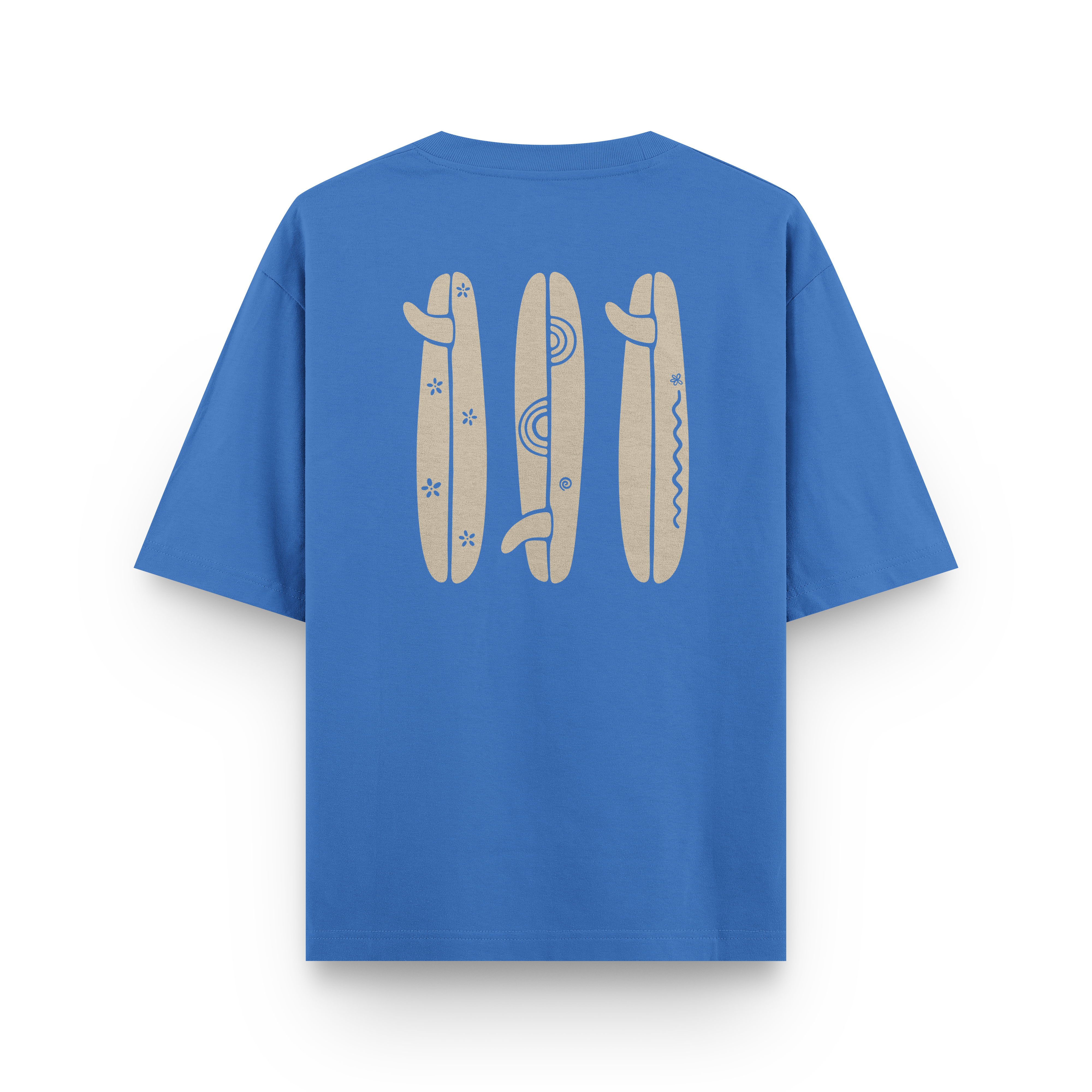Boho Surfboard T-Shirt Oversized