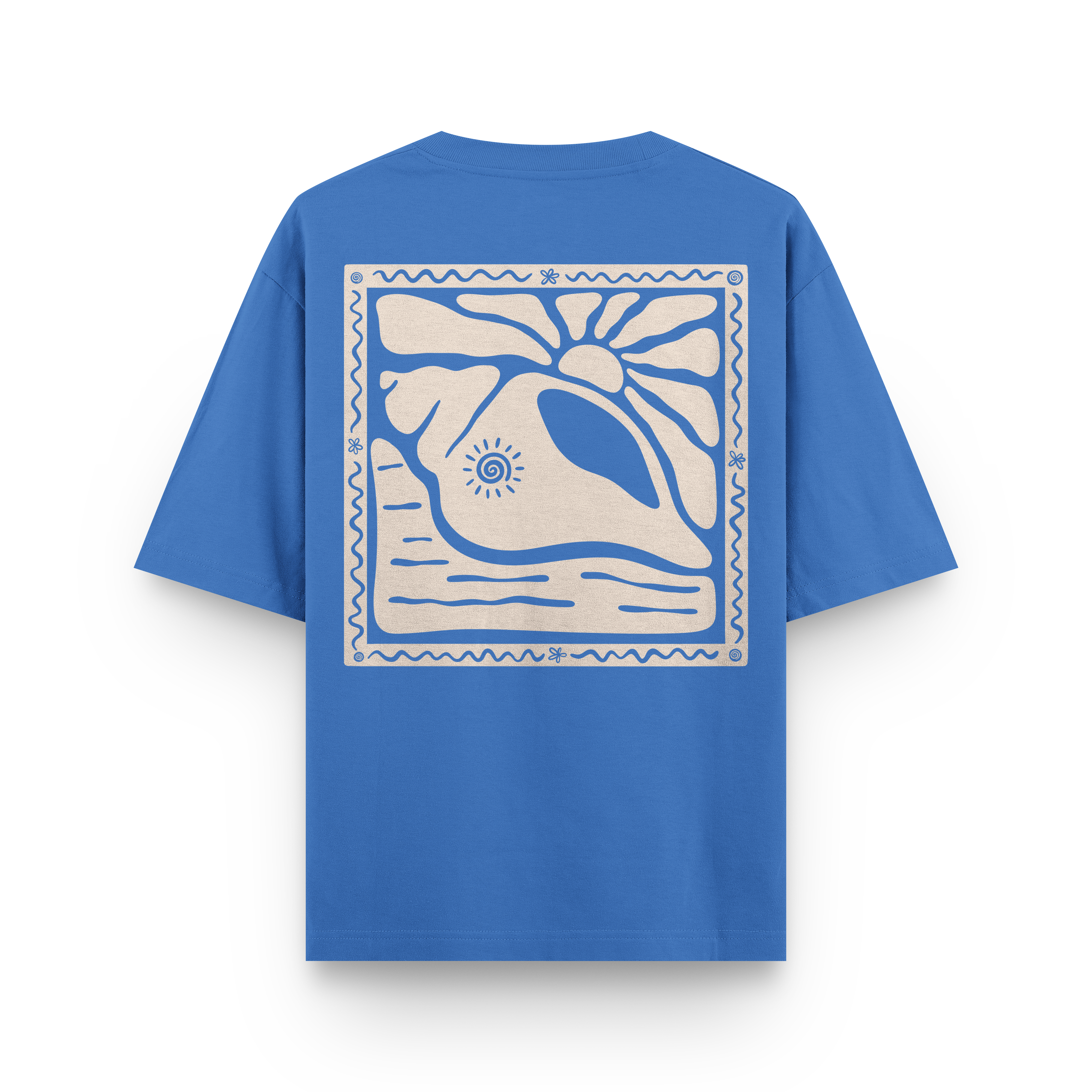 Sunny Seashell T-Shirt Oversized