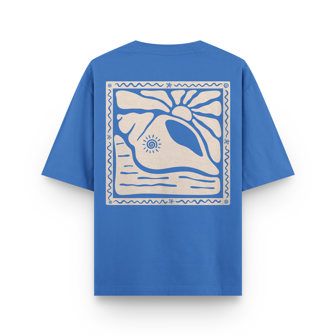 Sunny Seashell T-Shirt Oversized