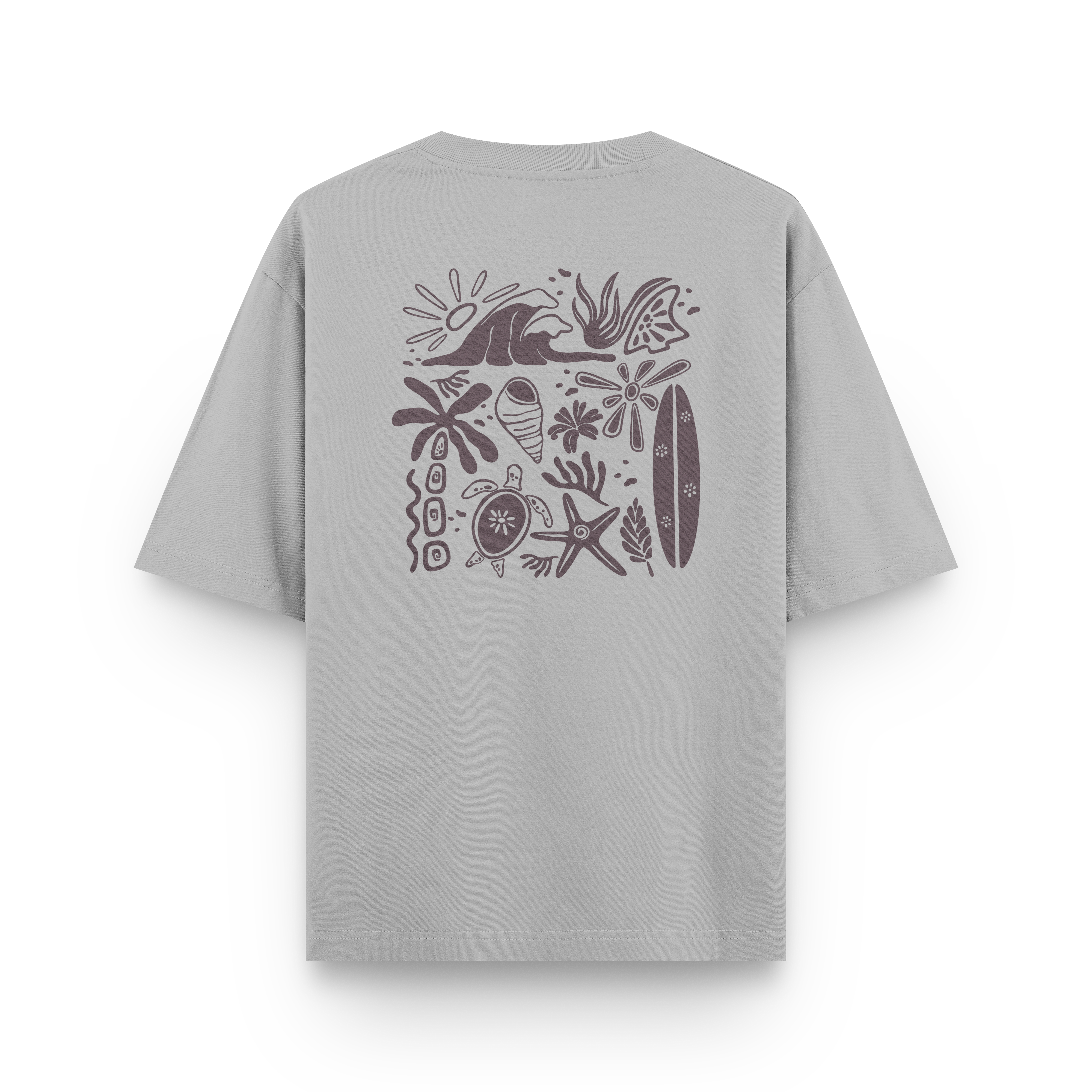 Beachy Vibes Oversized T-Shirt