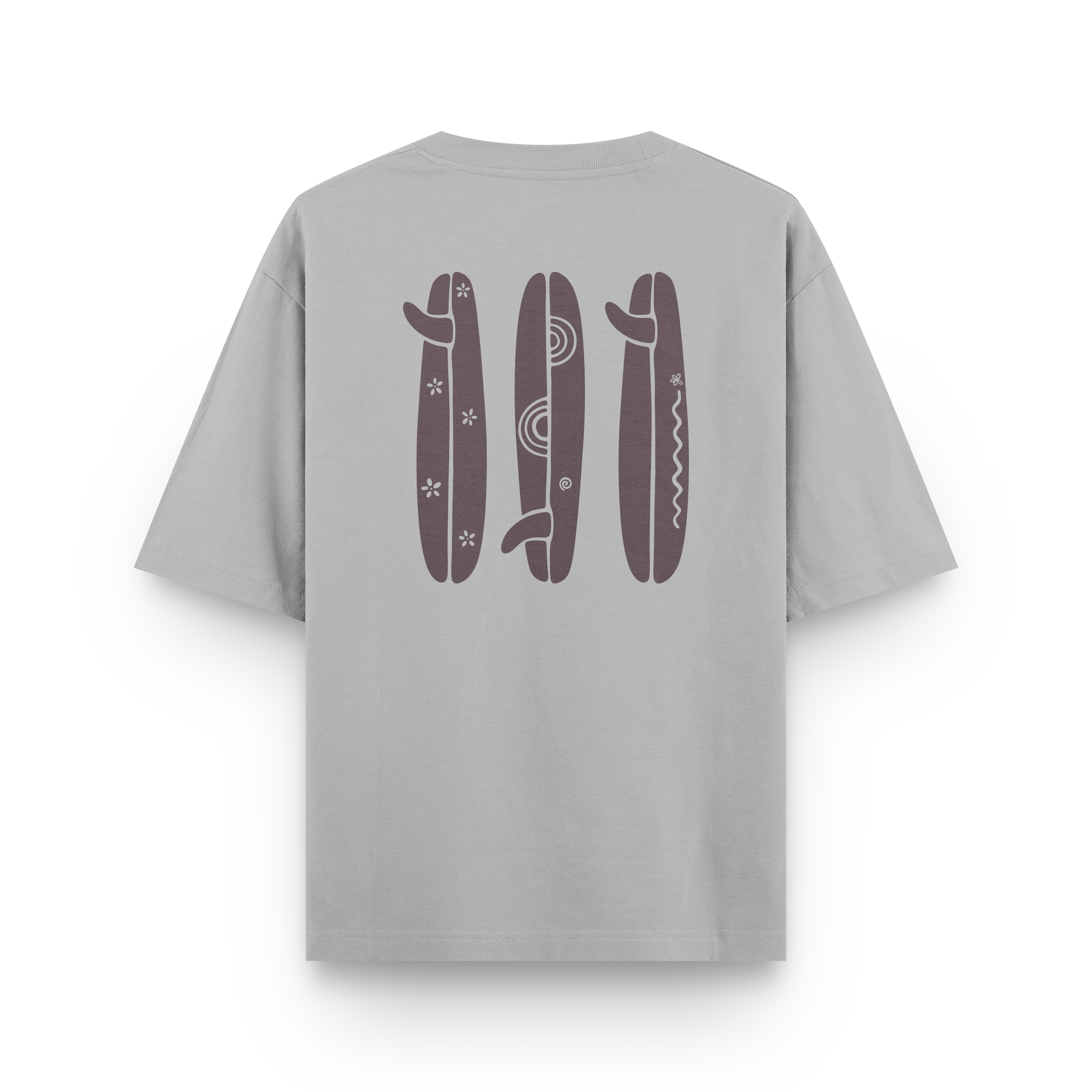 Boho Surfboard T-Shirt Oversized
