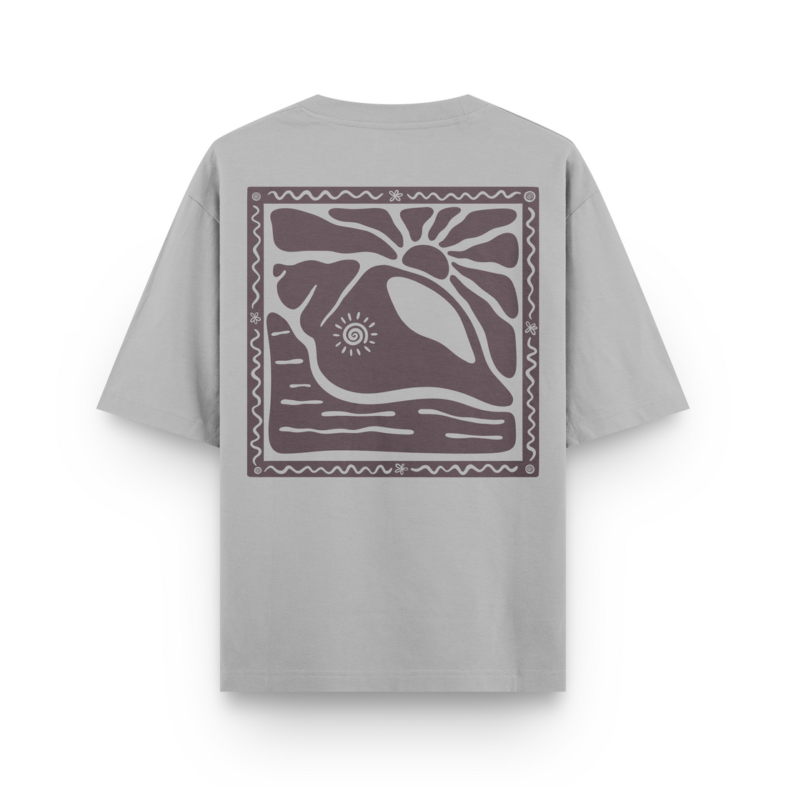 Sunny Seashell T-Shirt Oversized