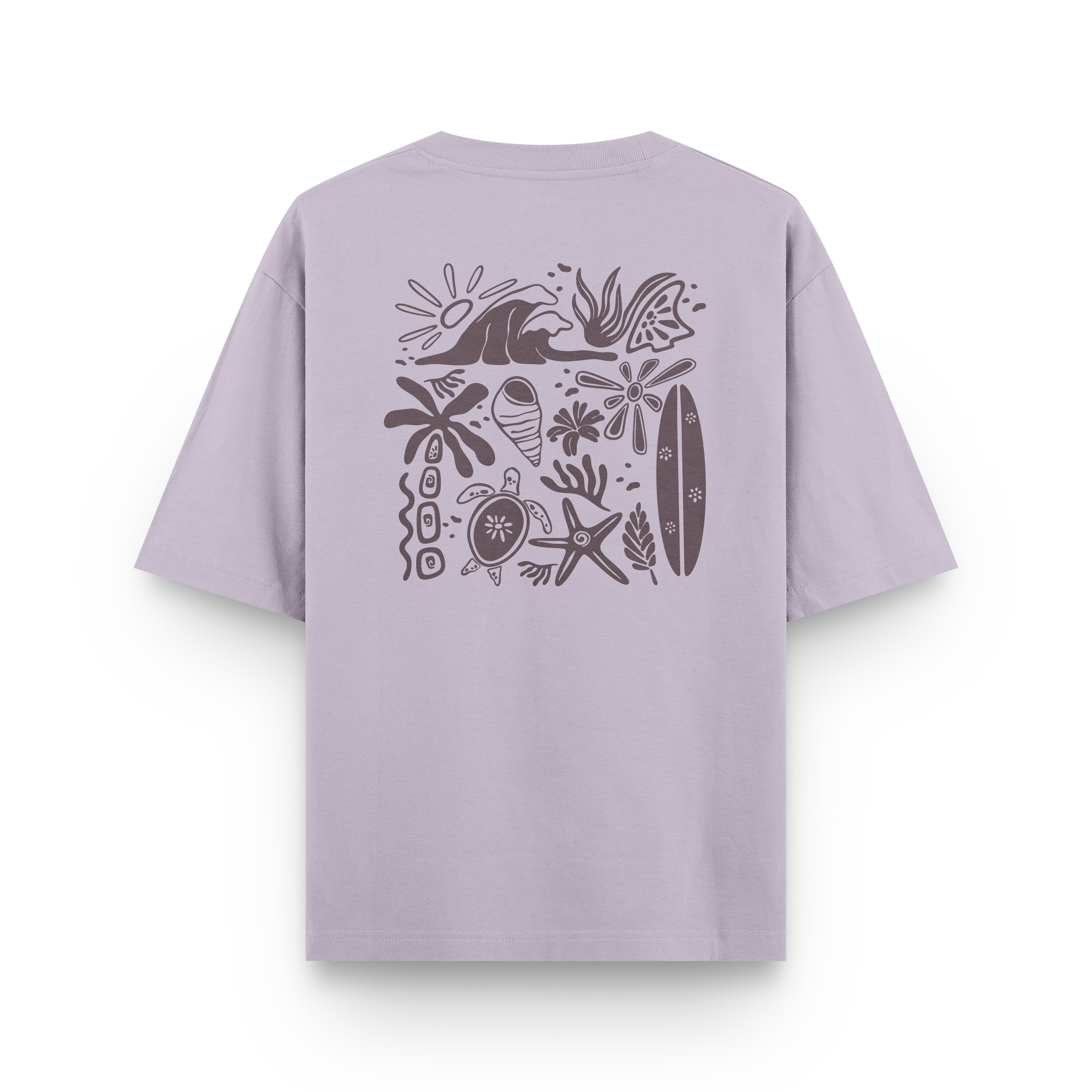 Beachy Vibes Oversized T-Shirt