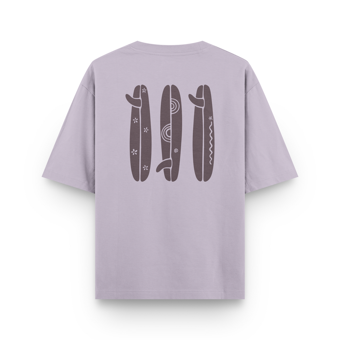 Boho Surfboard T-Shirt Oversized