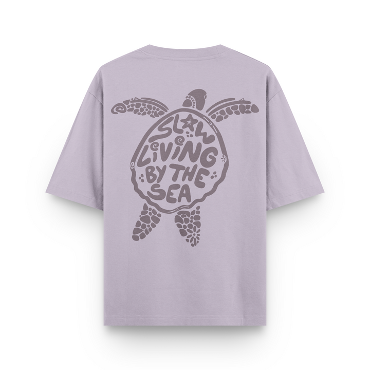 Slow Living By The Sea T-Shirt Oversized