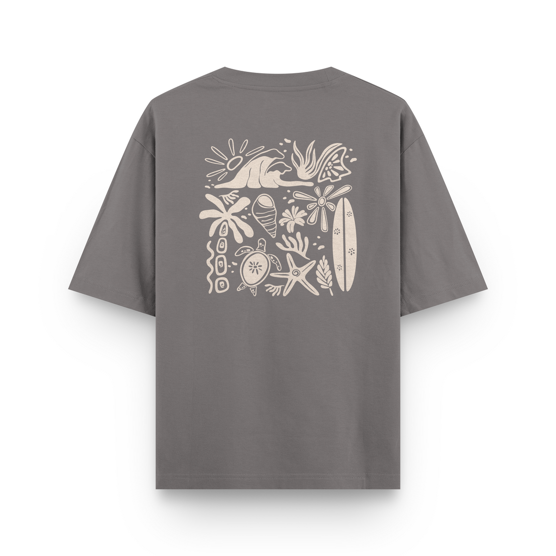 Beachy Vibes Oversized T-Shirt